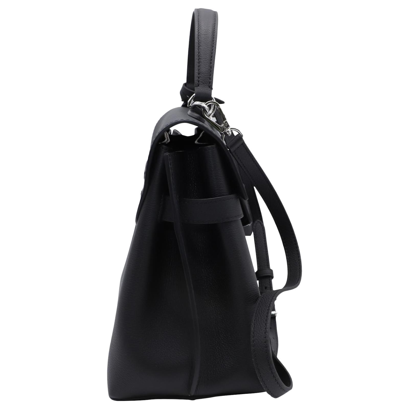 Louis Vuitton Lockme Ever BB Bag in Black Leather ref.560362 - Joli Closet