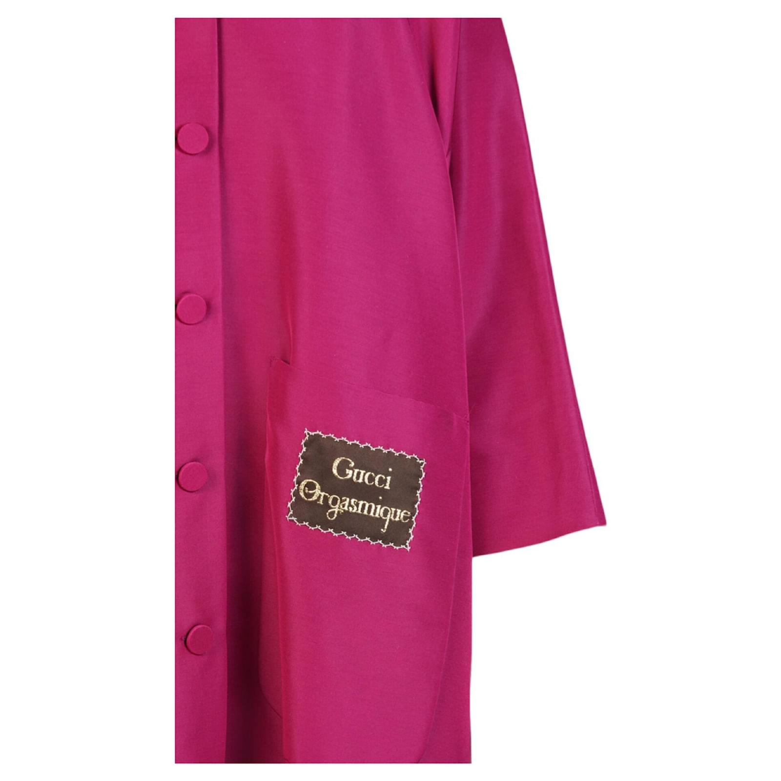 Gucci Orgasmique Overcoat Pink  - Joli Closet
