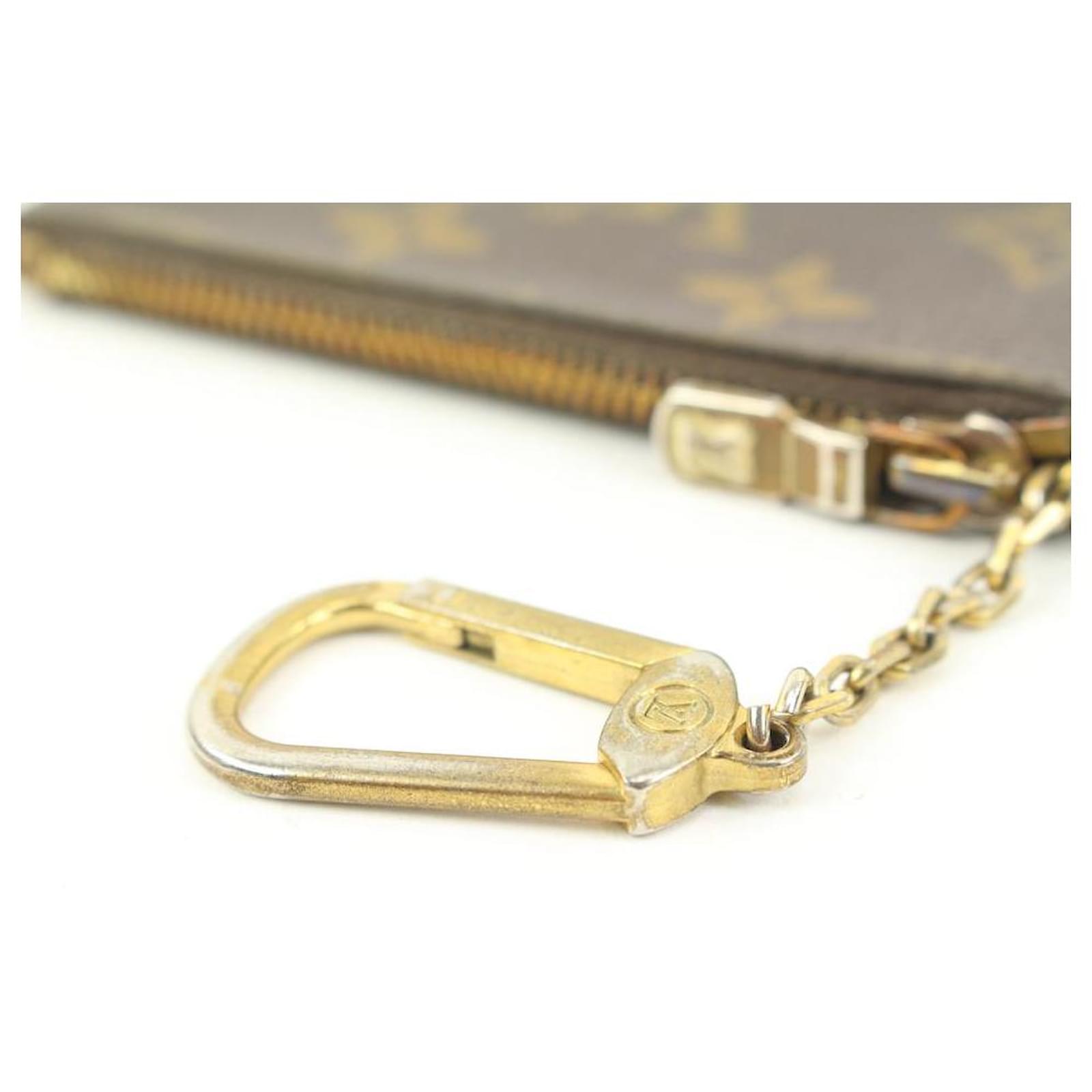 Louis Vuitton Monogram Key Pouch Pochette Cles Keychain ref.332905