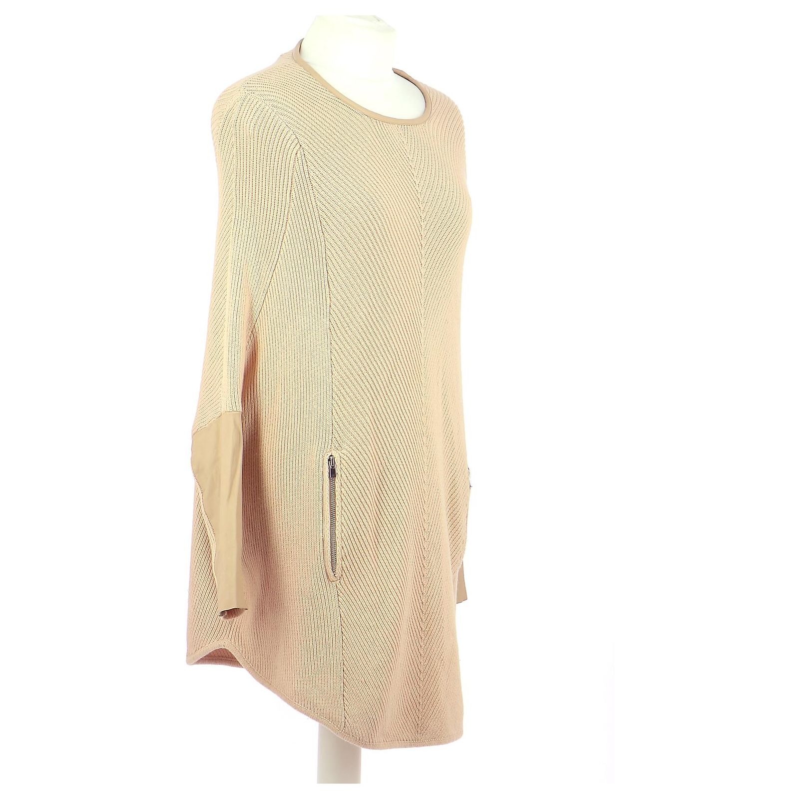 Petit Pull Ou Top MAJE Rose - Taille 2 - Occasion Très Bon État - Pull Femme Légèrement Usé