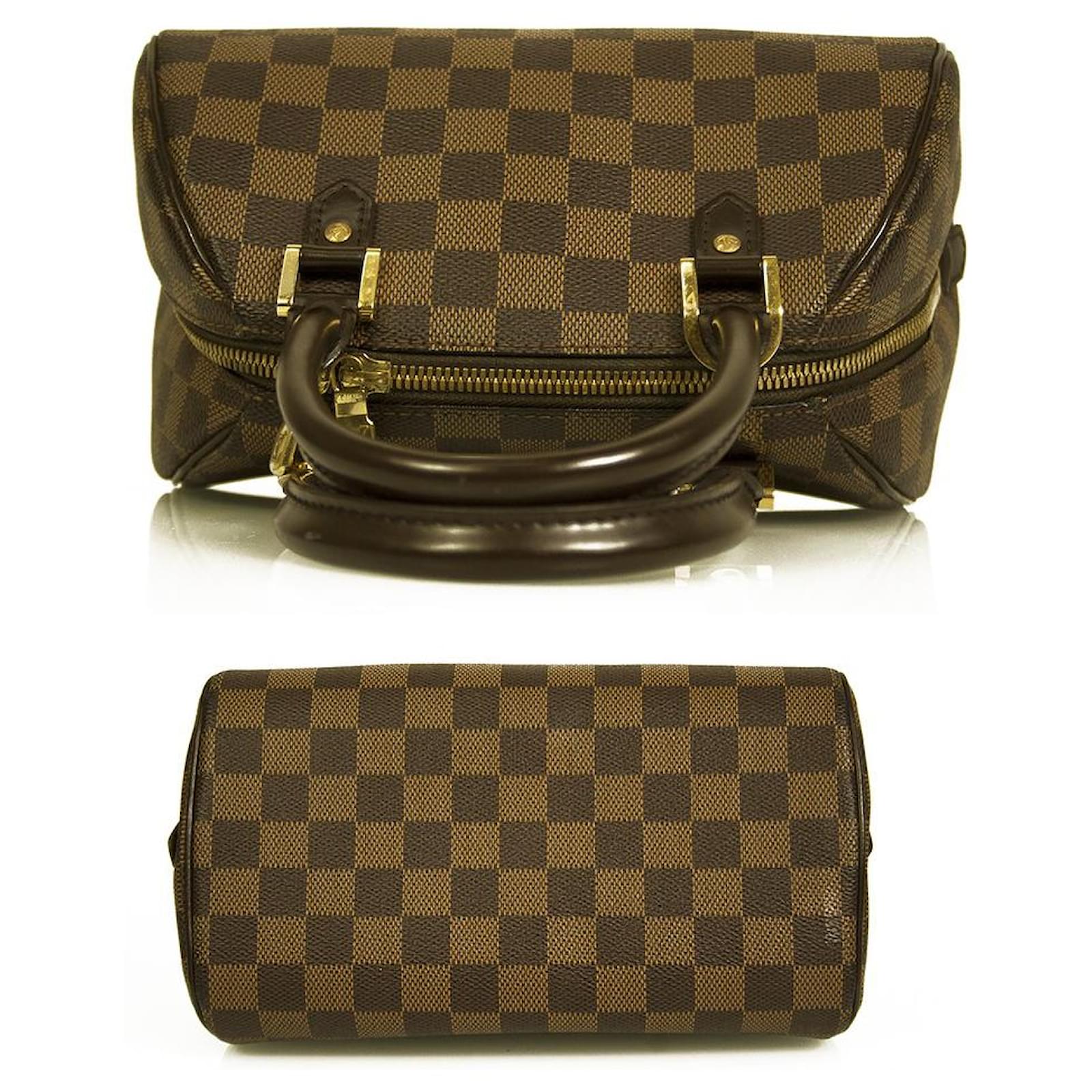 Ribera leather mini bag Louis Vuitton Brown in Leather - 20036898