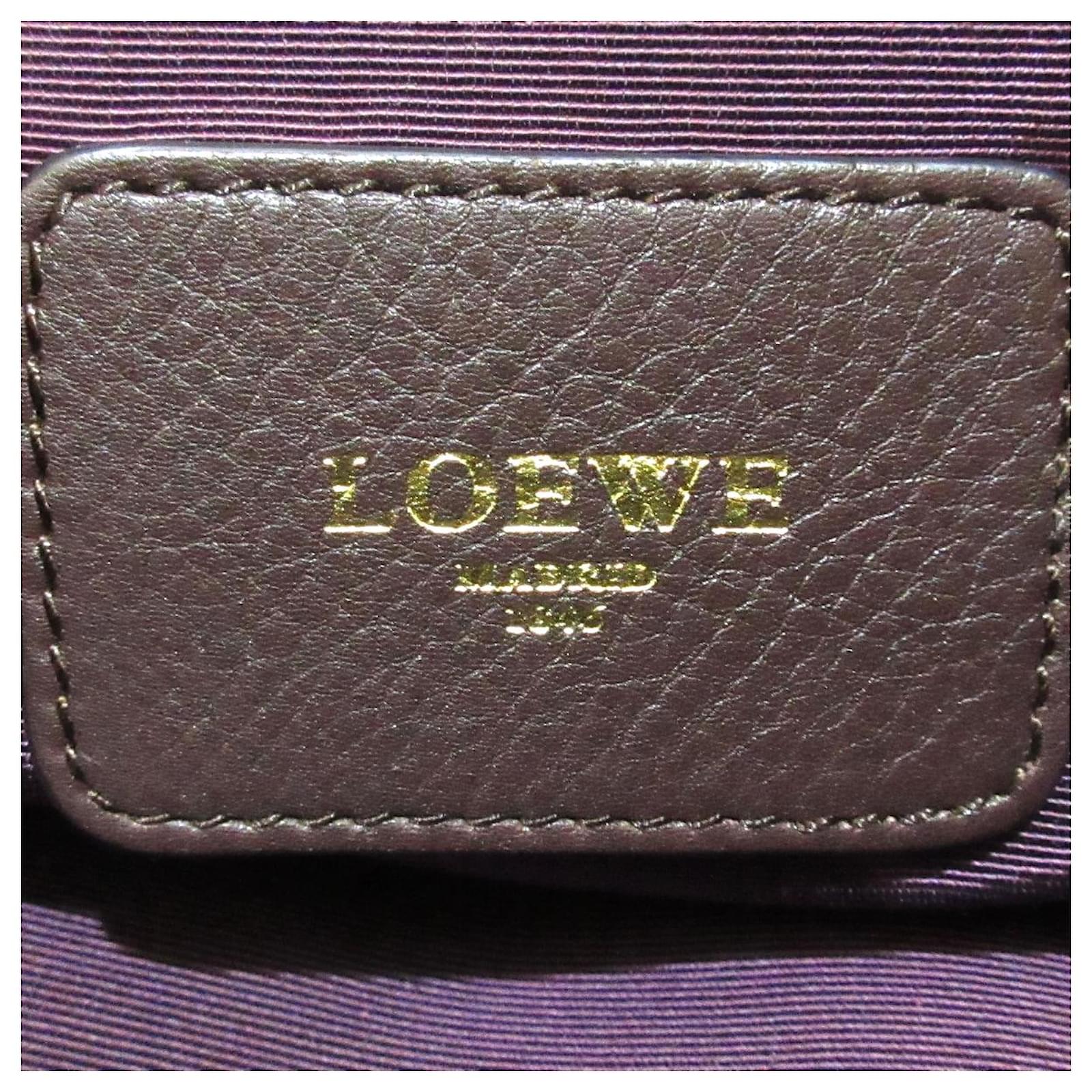 Loewe Candy Brown Leather ref.561690 - Joli Closet