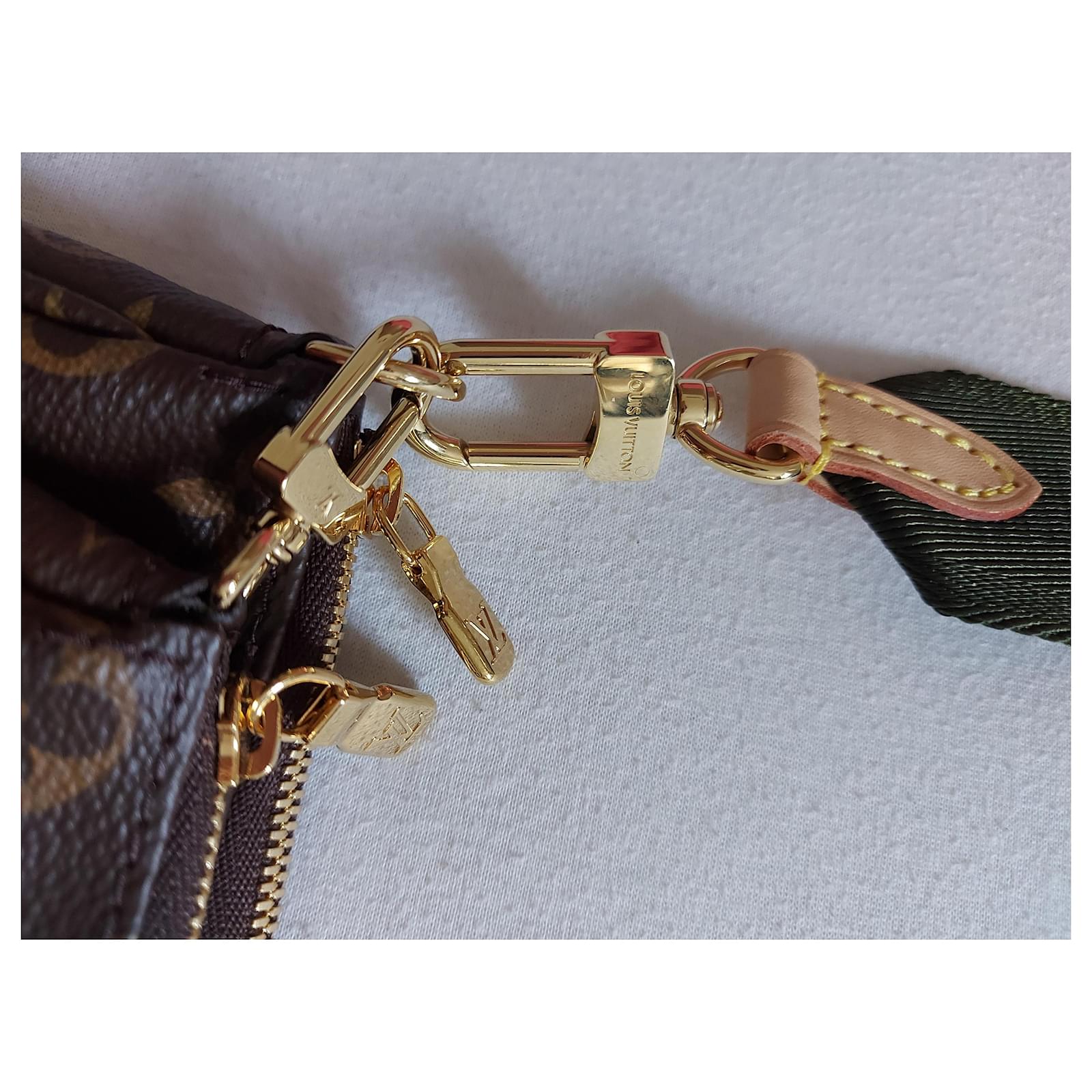 Louis Vuitton Monogram Multi Pochette Accessoires Coin Purse M44813 Khaki  re your handbags are. You try t…