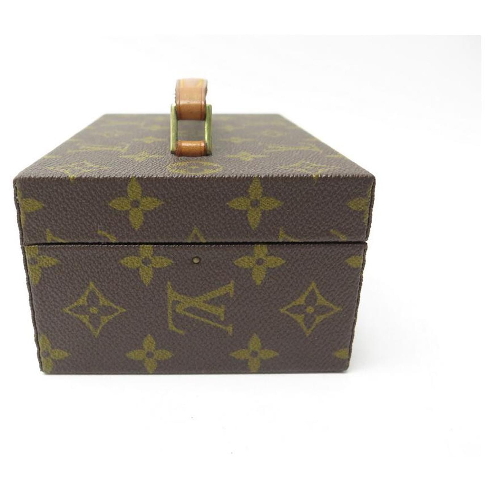Louis Vuitton Monogram Canvas Mini Jewelry Box - Yoogi's Closet