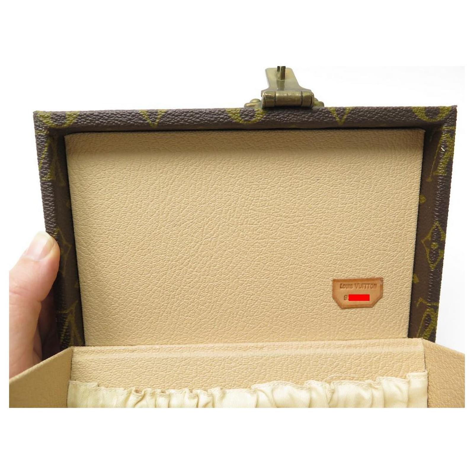 Vintage 70's Louis Vuitton Small Jewelry Box in Monogram Canvas at 1stDibs   louis vuitton jewelry box vintage, vintage louis vuitton jewelry box, 70s  jewelry