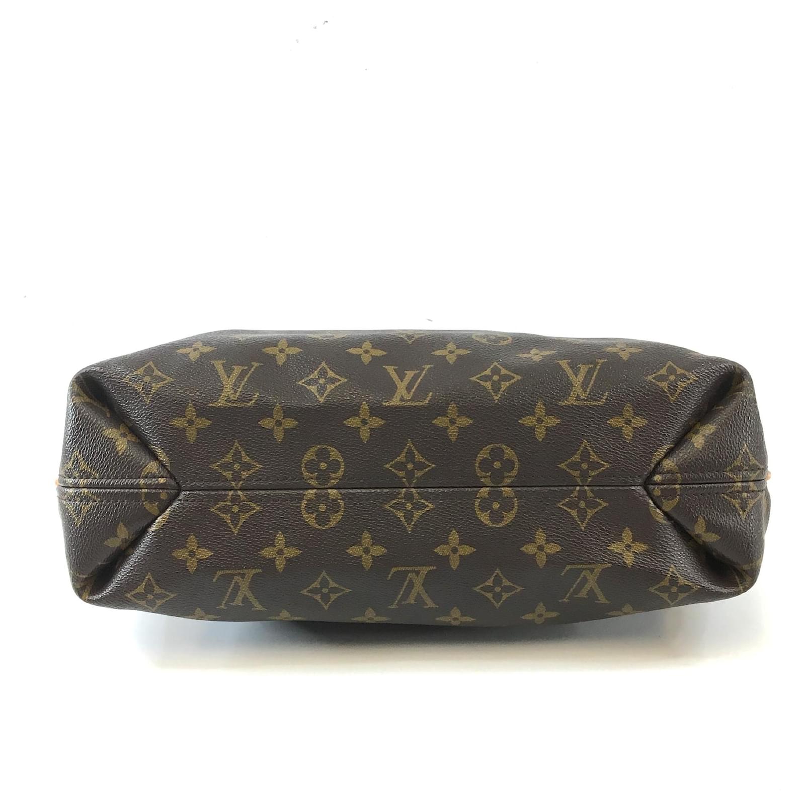 Louis Vuitton Sully PM Monogram Canvas Brown Leather ref.562658