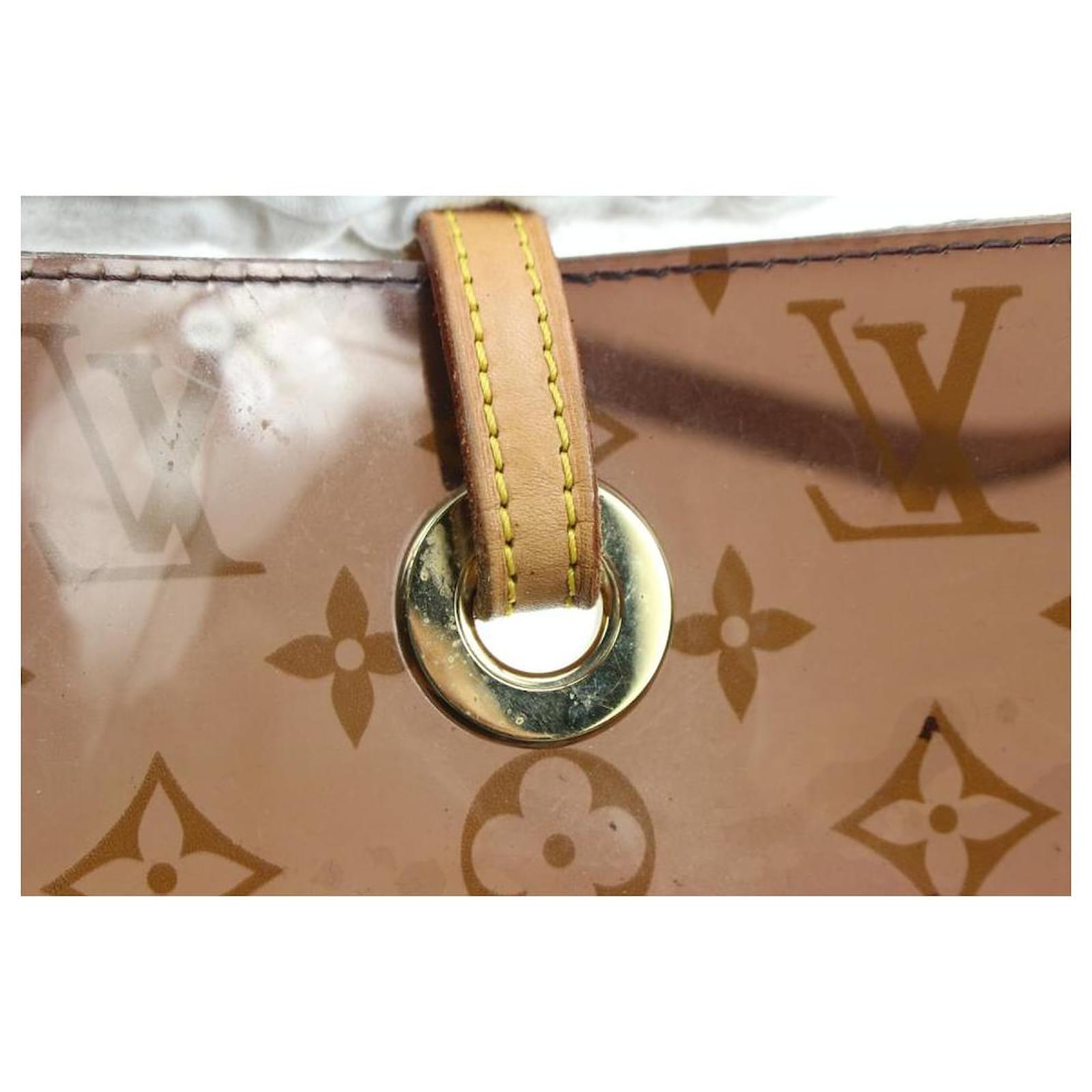Louis Vuitton Translucent Monogram Cabas Sac Ambre MM Clear Tote