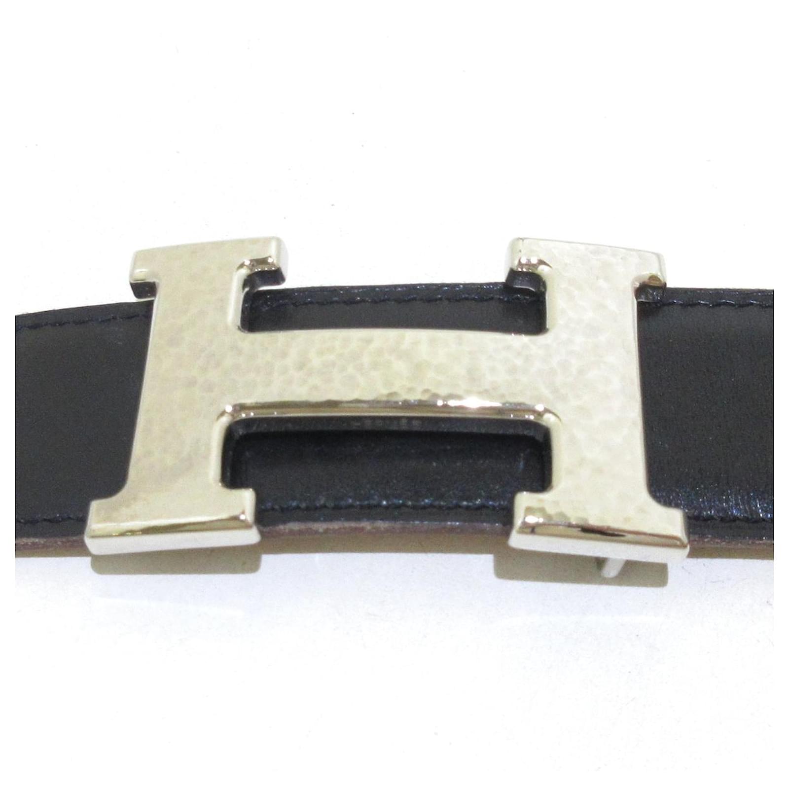 Hermès Hermes H Black Leather ref.563329 - Joli Closet