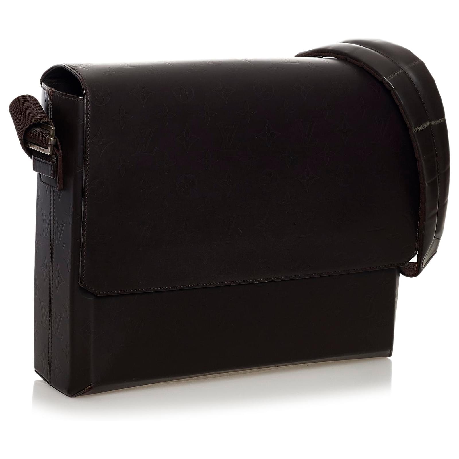 Louis Vuitton Glace Fonzie Messenger Bag - Brown Messenger Bags