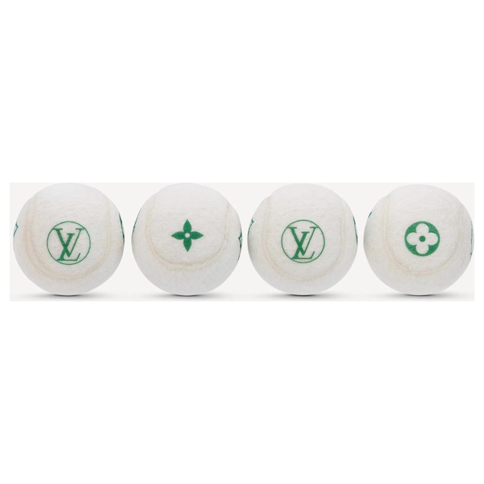 Louis Vuitton LV Velvet Tennis Racket cover Green ref.564153