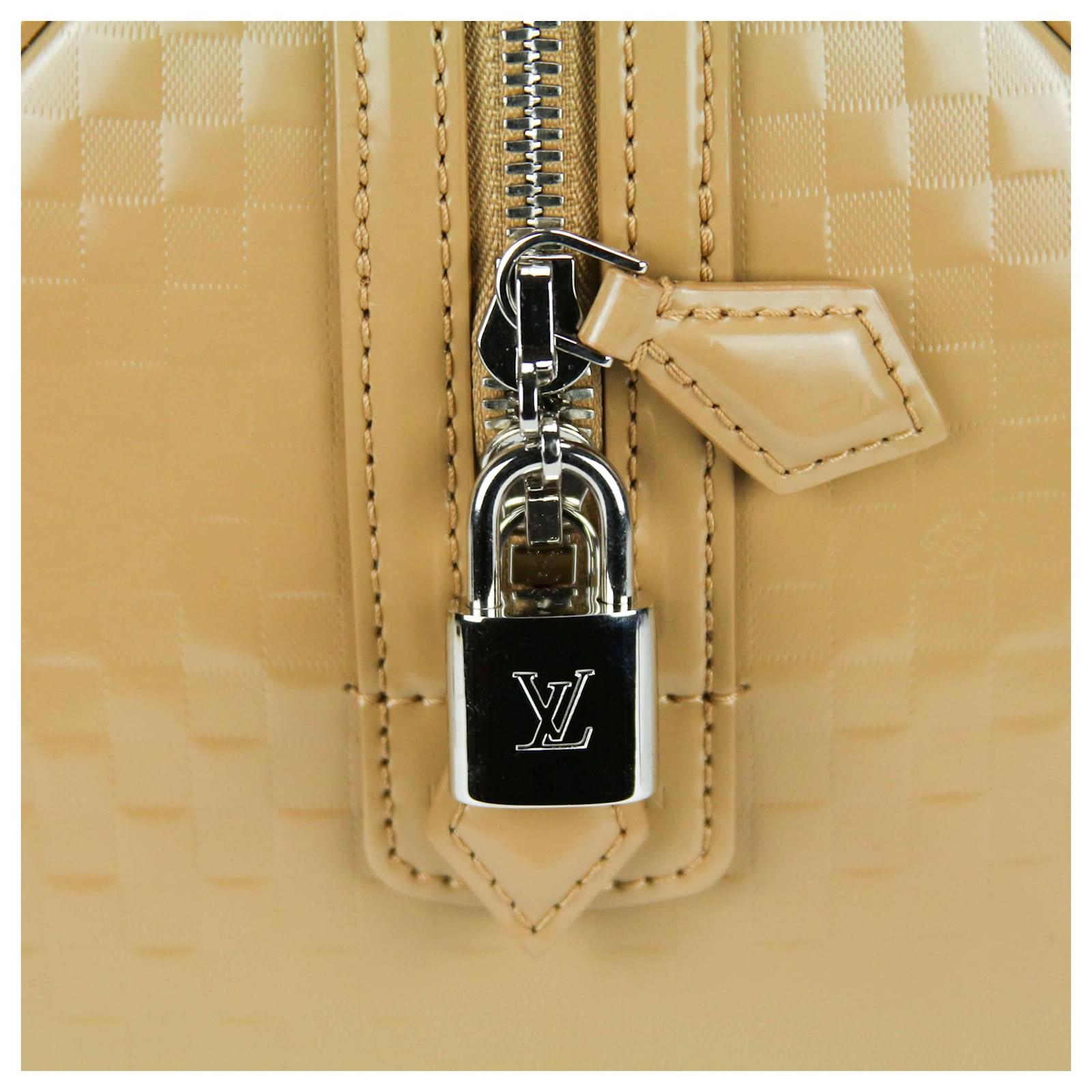 Louis Vuitton Speedy Cube MM Beige Damier Facette Cloth ref.564251 - Joli  Closet