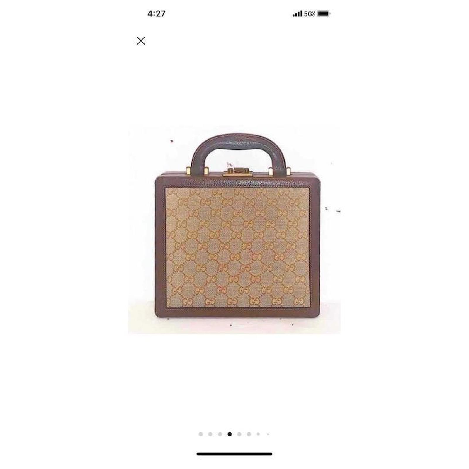 Gucci Rare Vintage Monogram GG Web 