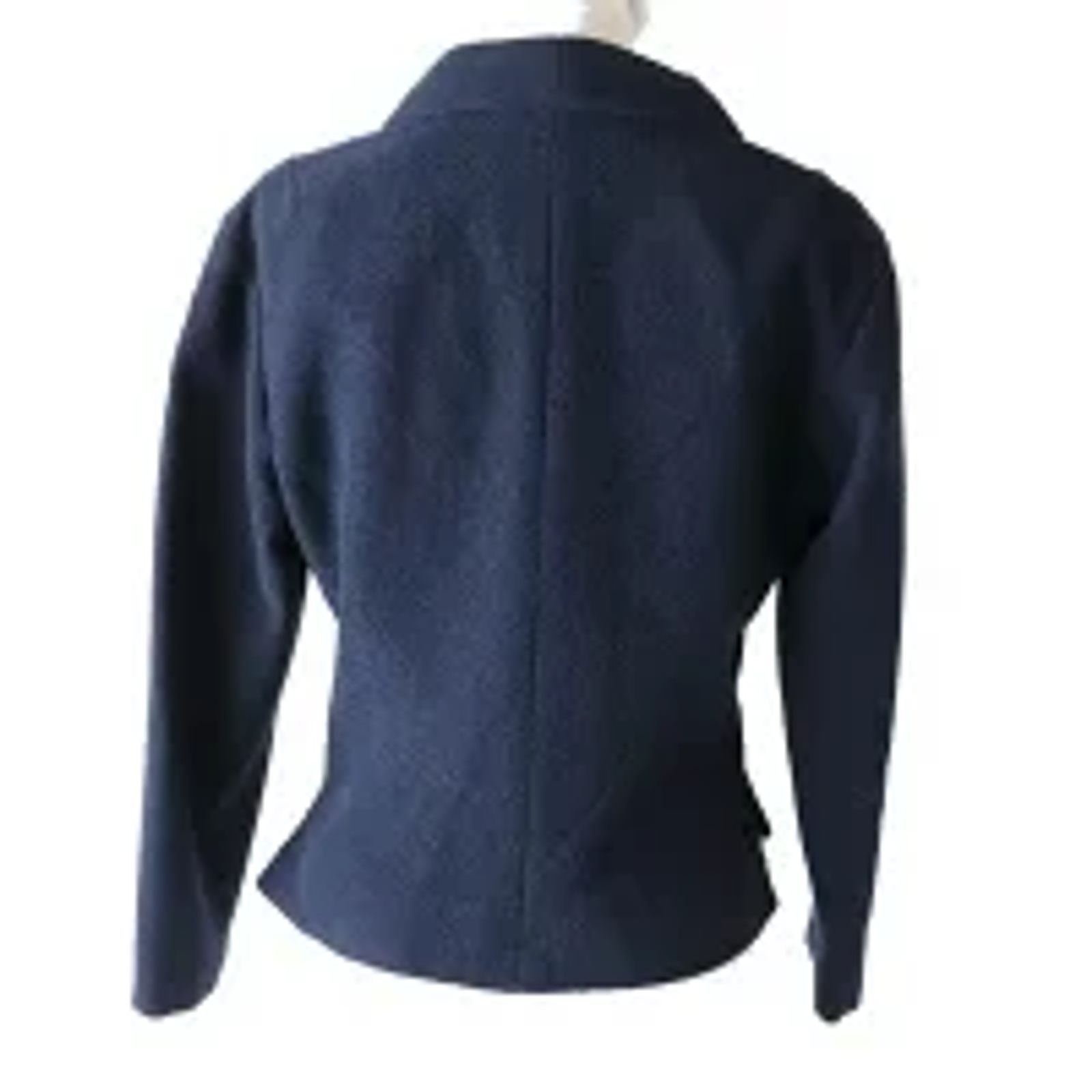 Veste Bleu Marine Emma Pernelle Taille 46 - Occasion Très Bon état - Style Droite Boutonnée - été/printemps