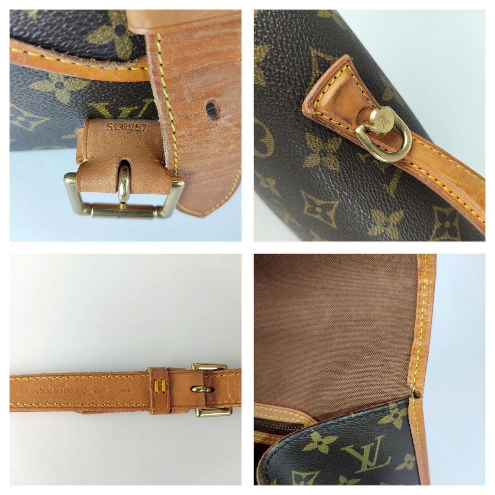 Louis Vuitton Beverly shoulder bag Brown Cloth ref.563672 - Joli