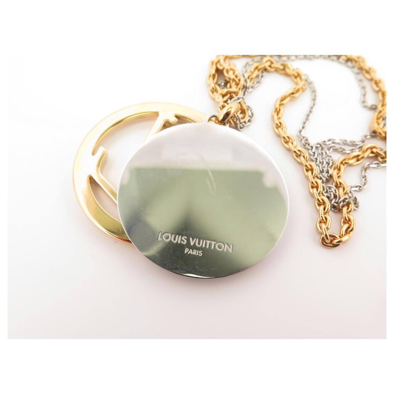 Louis Vuitton Louisette Necklace Metal Gold 22582461