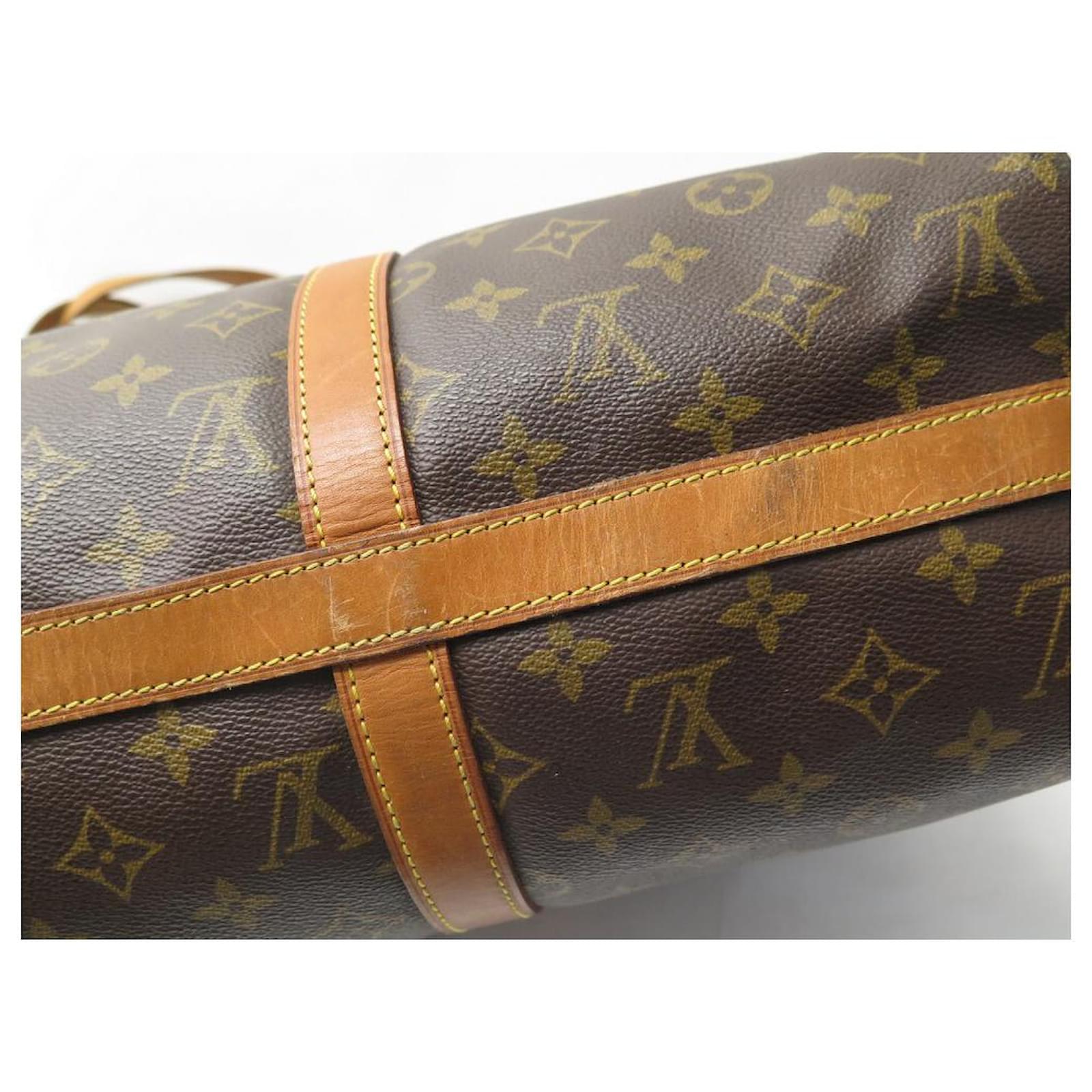 VINTAGE LOUIS VUITTON FLANERIE TRAVEL BAG 45 MONOGRAM M51115 TRAVEL BAG  Brown Cloth ref.566278 - Joli Closet