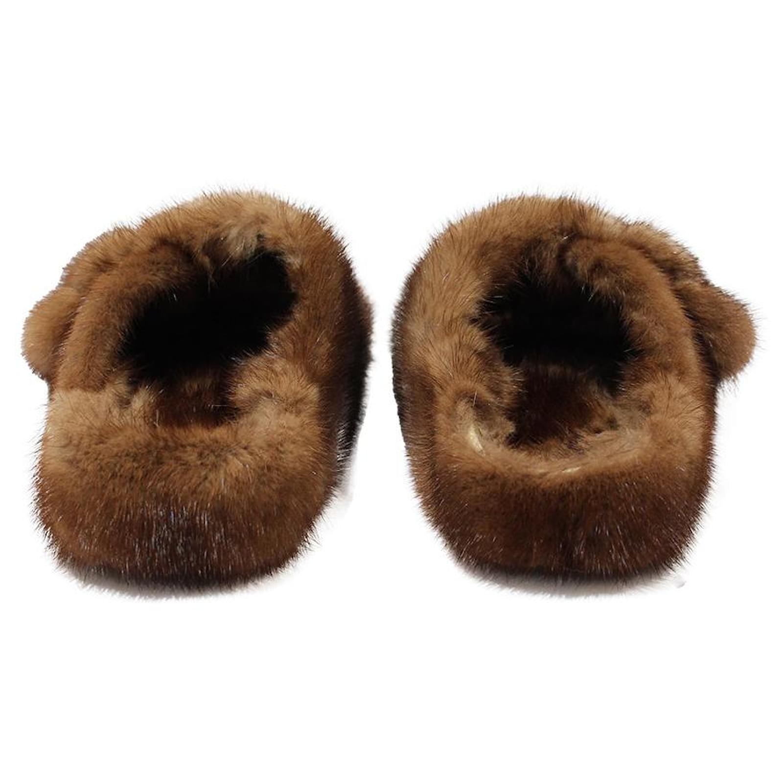 Calzature Birkenstock Birkenstock Pelliccia Visone Sandali