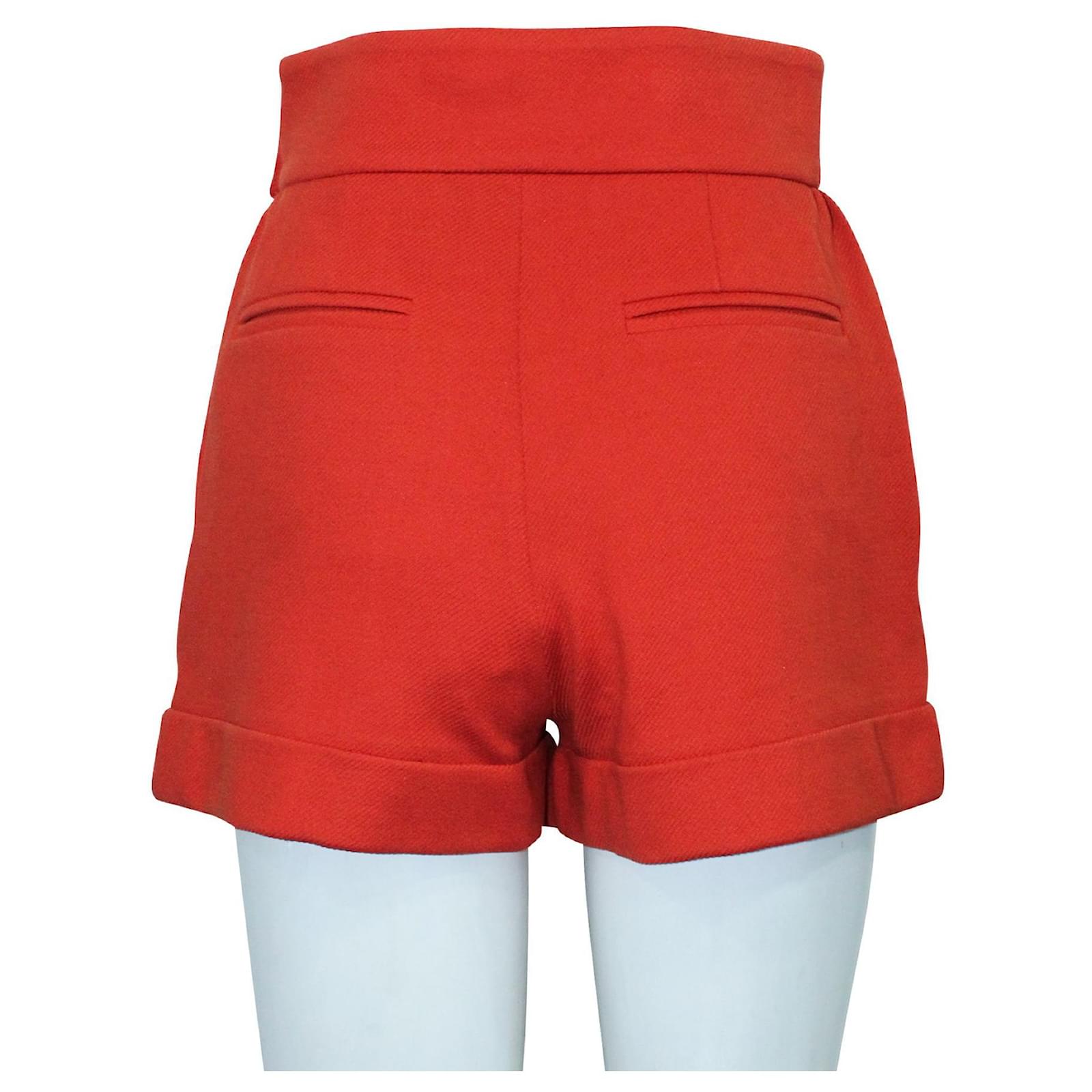 Shorts Louis Vuitton Orange Shorts Size 36 EU