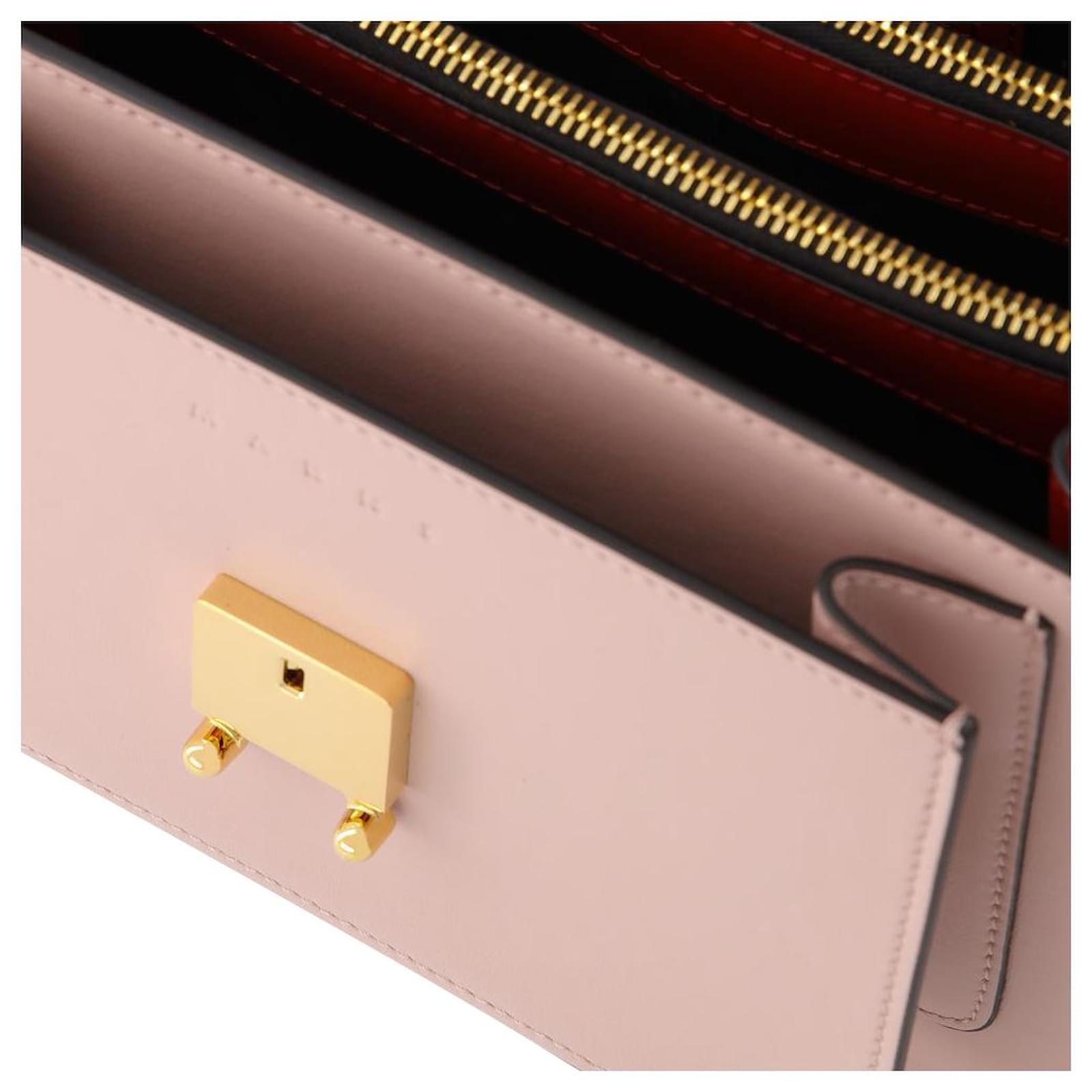 Marni Trunk Bag Medium in Multicolour Leather Multiple colors ref.567861 -  Joli Closet