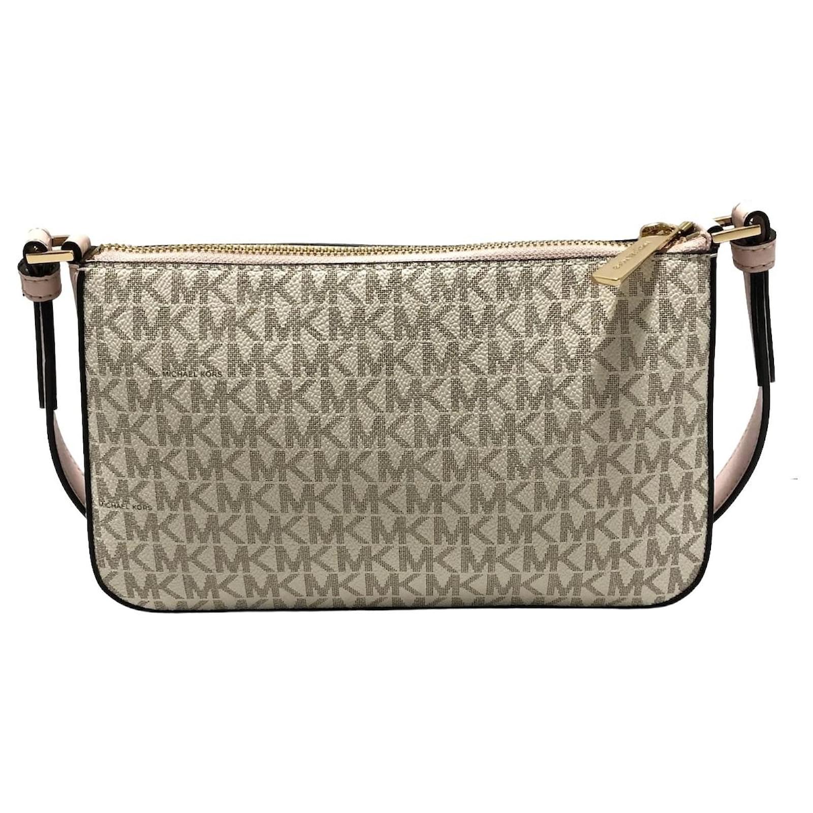 Michael Kors Shoulder bag Beige Cloth ref.568119 - Joli Closet