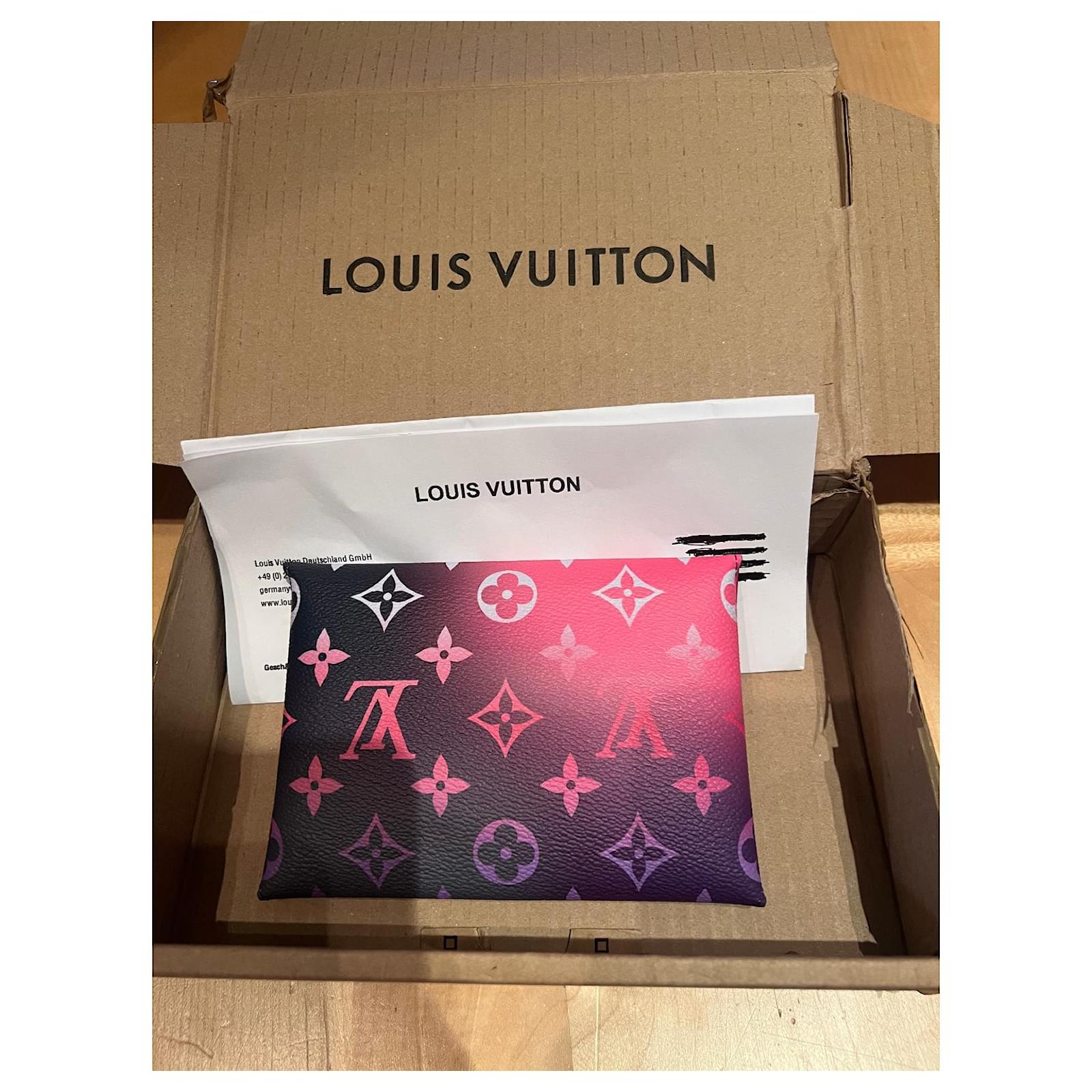 Louis+Vuitton+Kirigami+Pouch+Sunrise+Pastel+Midnight+Fuchsia+