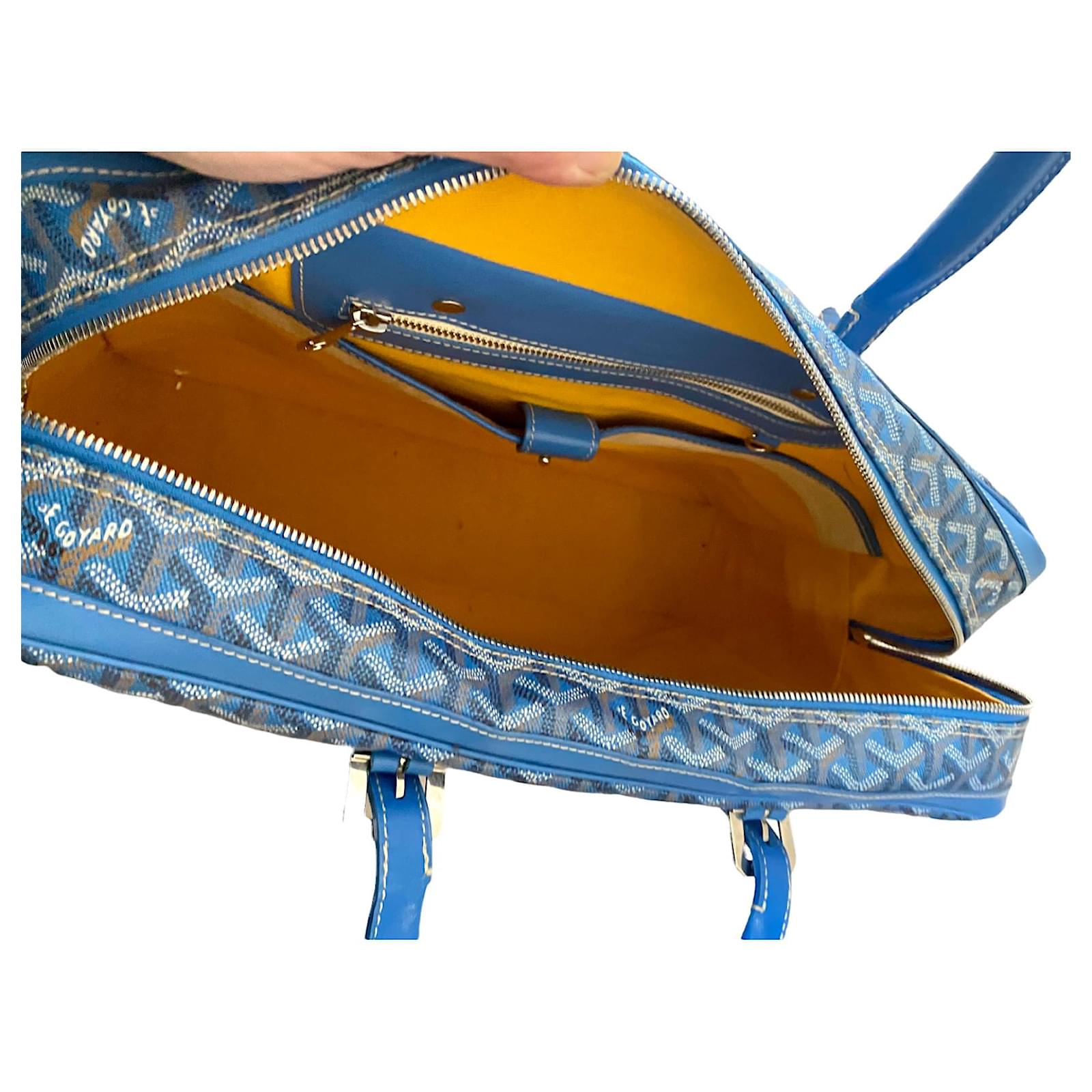 Goyard Goyardine Ambassade MM - Blue Briefcases, Bags - GOY22806