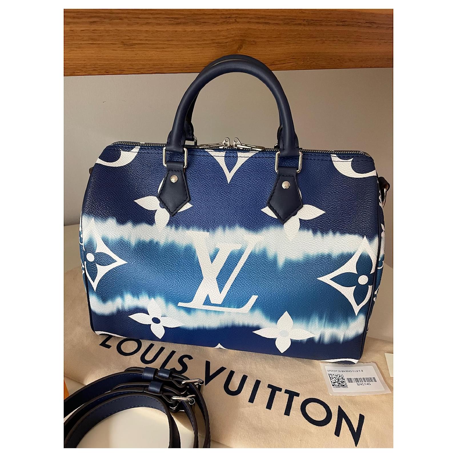 Louis Vuitton Speedy Escale 30 Monogram - M45146 - New Blue Linen