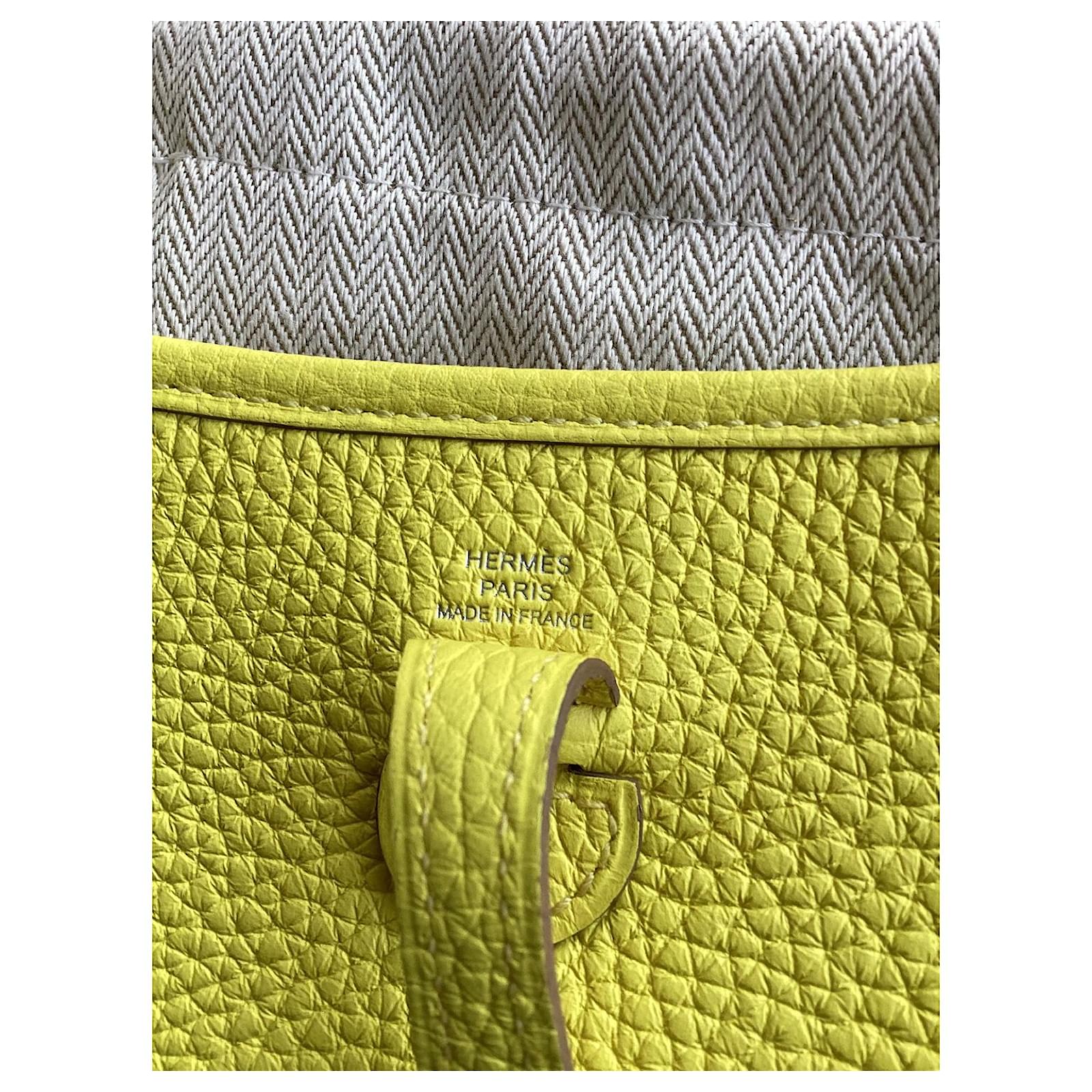 Hermès Evelyne tpm Yellow Pony-style calfskin ref.569868 - Joli Closet