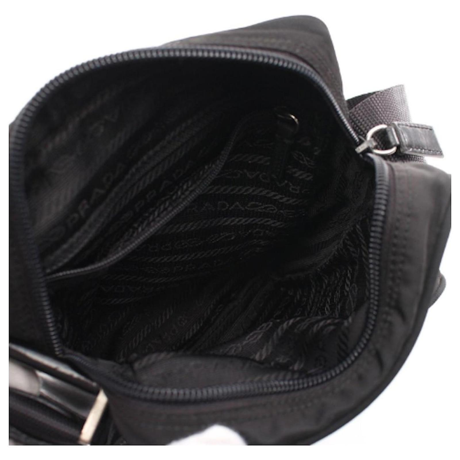 PRADA Satchel bag Pouch SPORT Black very good condition Nylon ref.569888 -  Joli Closet