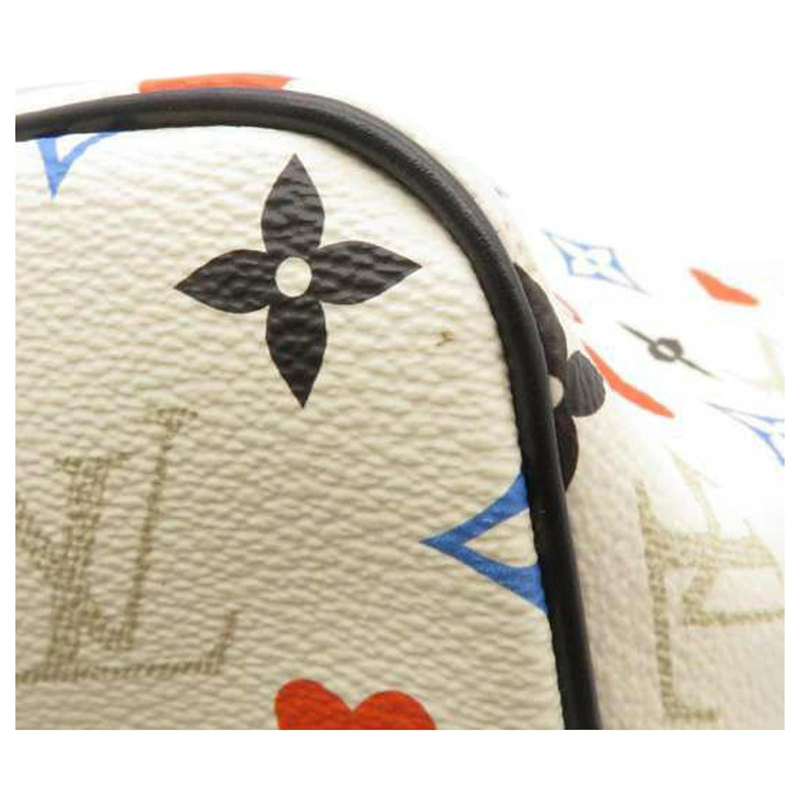 Louis Vuitton White Monogram Game On Neverfull MM Multiple colors Leather  Cloth Pony-style calfskin ref.570030 - Joli Closet