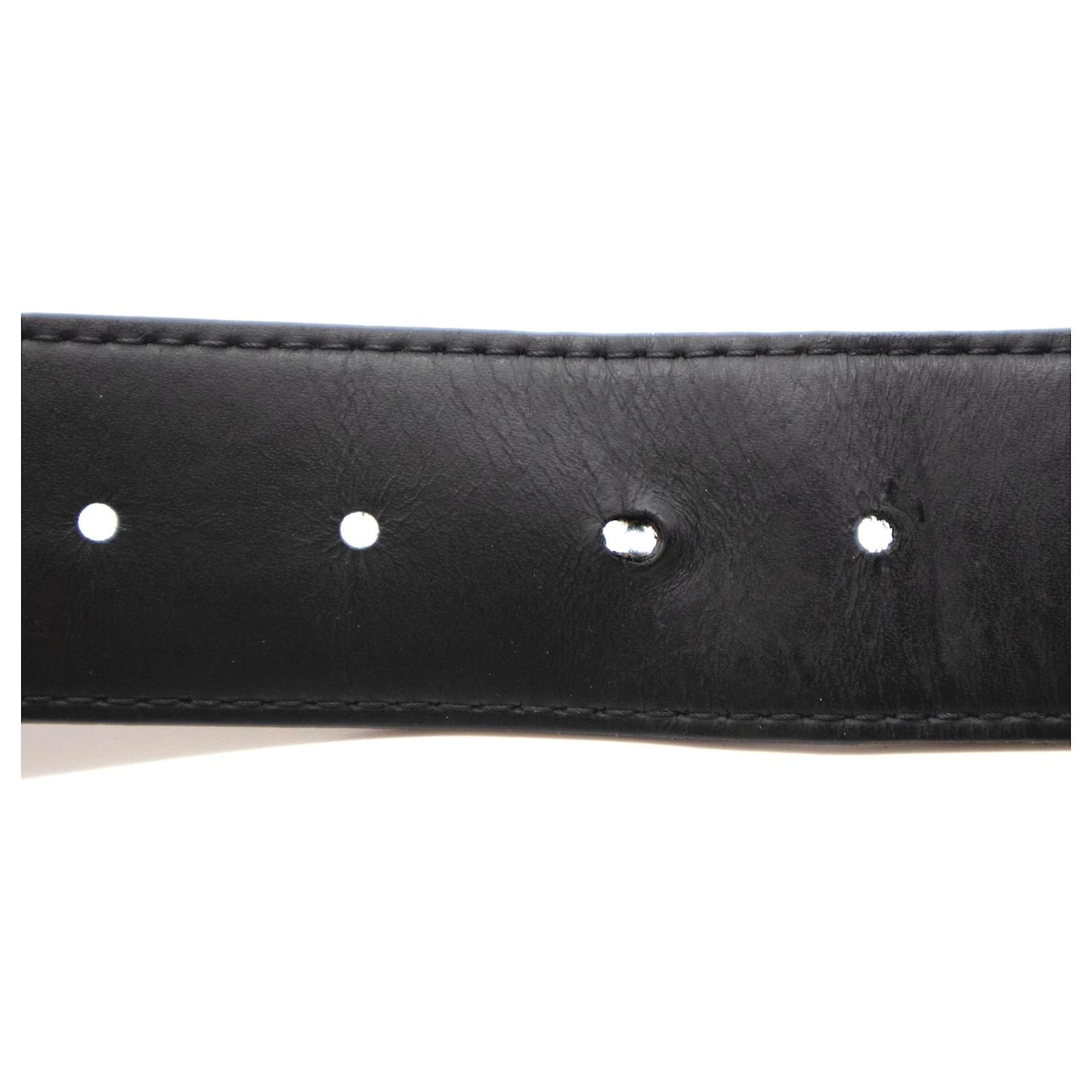 Louis Vuitton 40mm Monogram Eclipse Reversible Belt Size 90/36 Black  Leather ref.570435 - Joli Closet