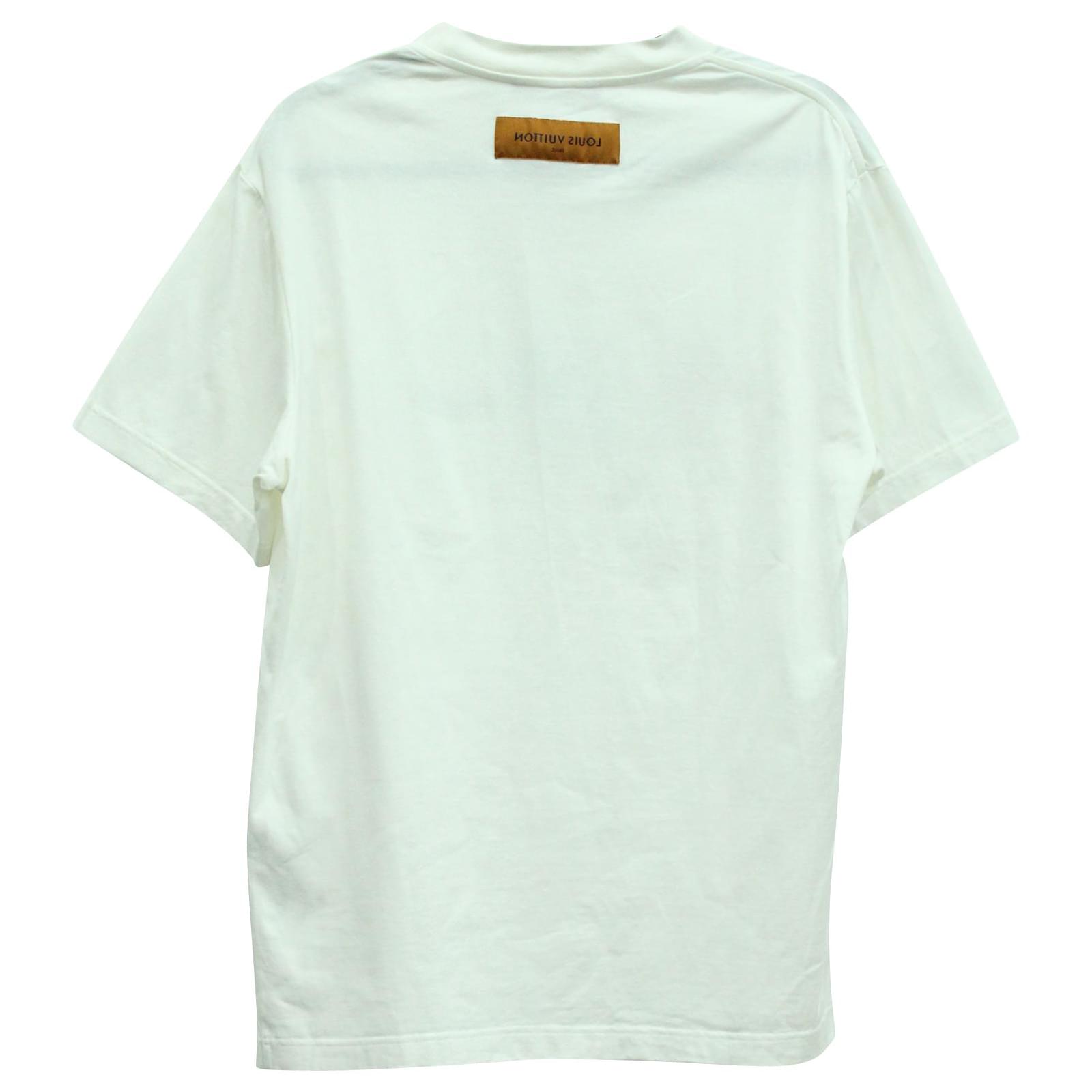 Louis Vuitton house Graphic Print T-Shirt - White T-Shirts, Clothing -  LOU704358