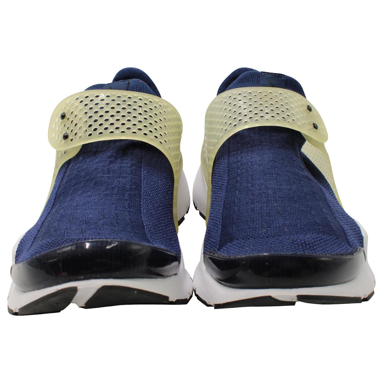 Cadera leopardo depositar Nike Sock Dart en nailon azul marino medianoche Nylon ref.570767 - Joli  Closet