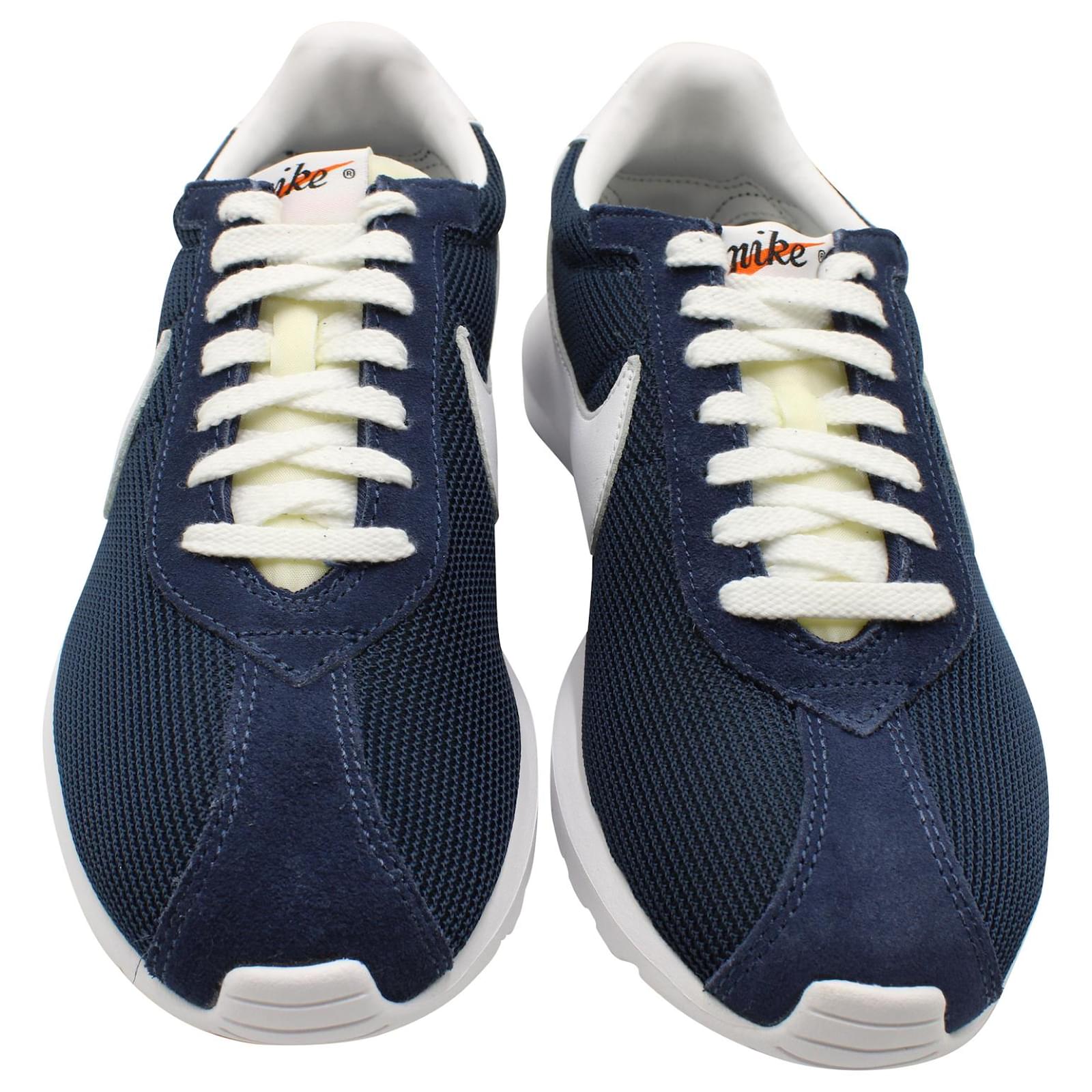 Nike x Fragment Roshe LD-1000 Zapatillas deportivas QS de nailon blanco obsidiana Azul marino Nylon ref.570819 - Joli Closet