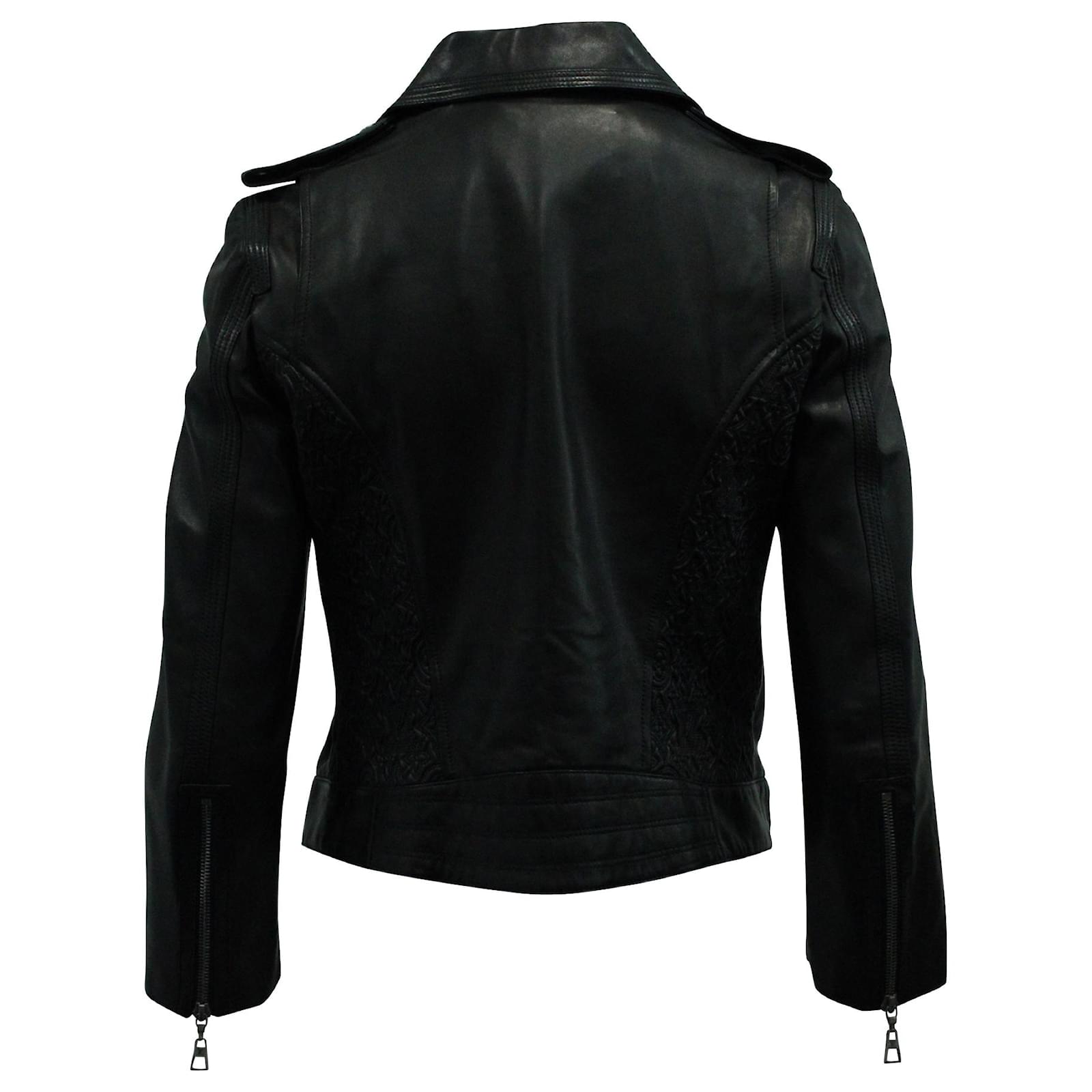 Louis Vuitton Biker Jacket in Black Leather Lambskin ref.571441 - Joli  Closet