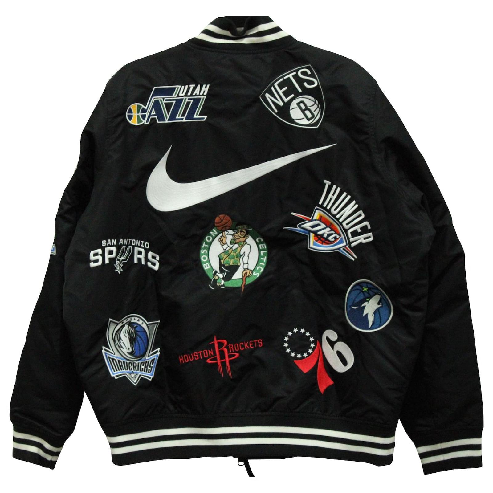 Supreme x Nike x NBA Teams Authentic Jersey 'White' | Men's Size L