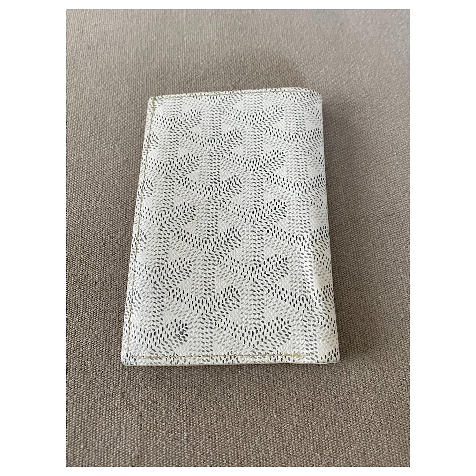 Goyard Saint Pierre card holder White Cloth ref.572459 - Joli Closet