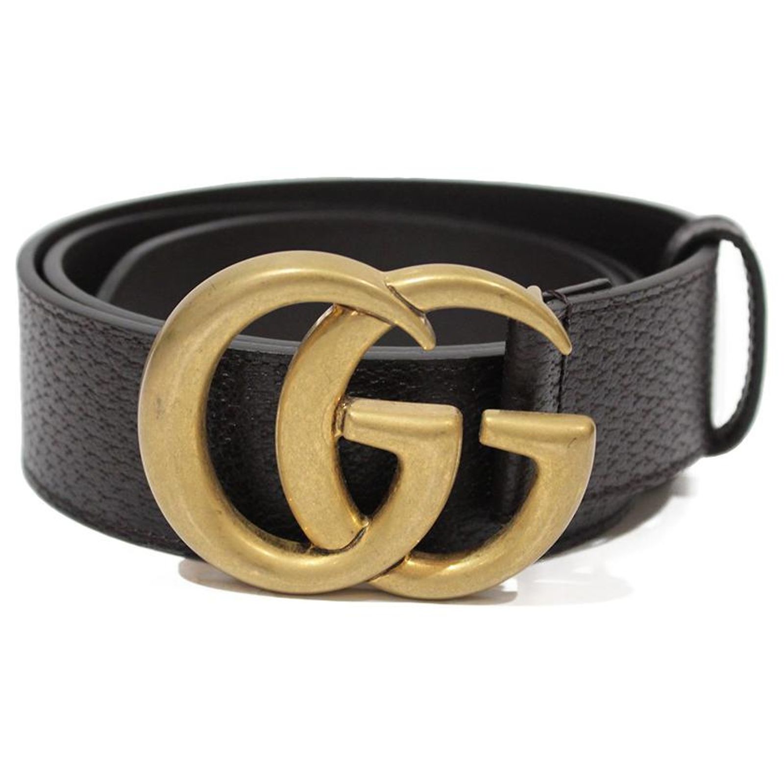 Ceinture Large Faith Connexion En Cuir Noir - Taille Unique, Style Géométrique