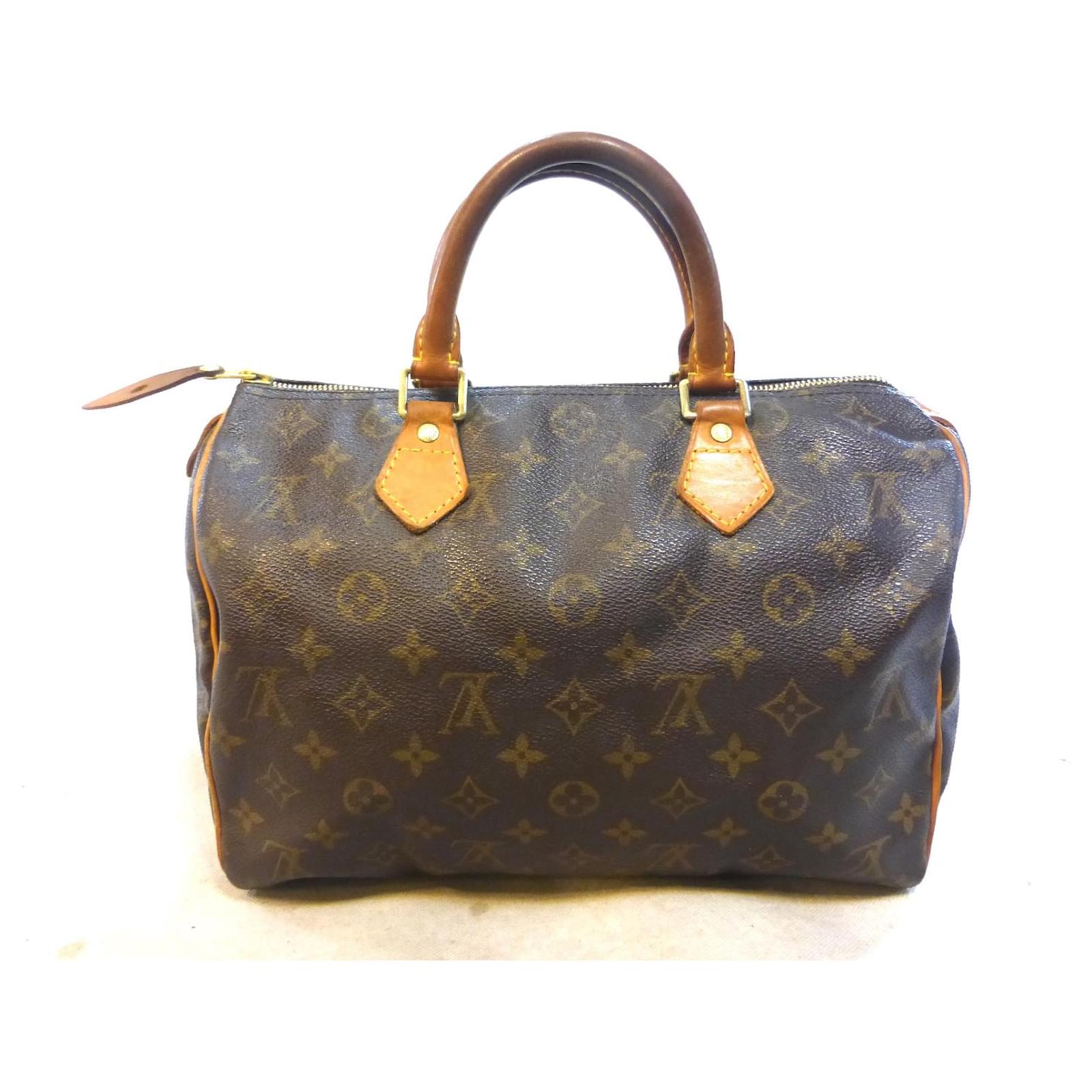 Louis Vuitton Speedy 30 Monogram Brown Leather ref.572781 - Joli Closet