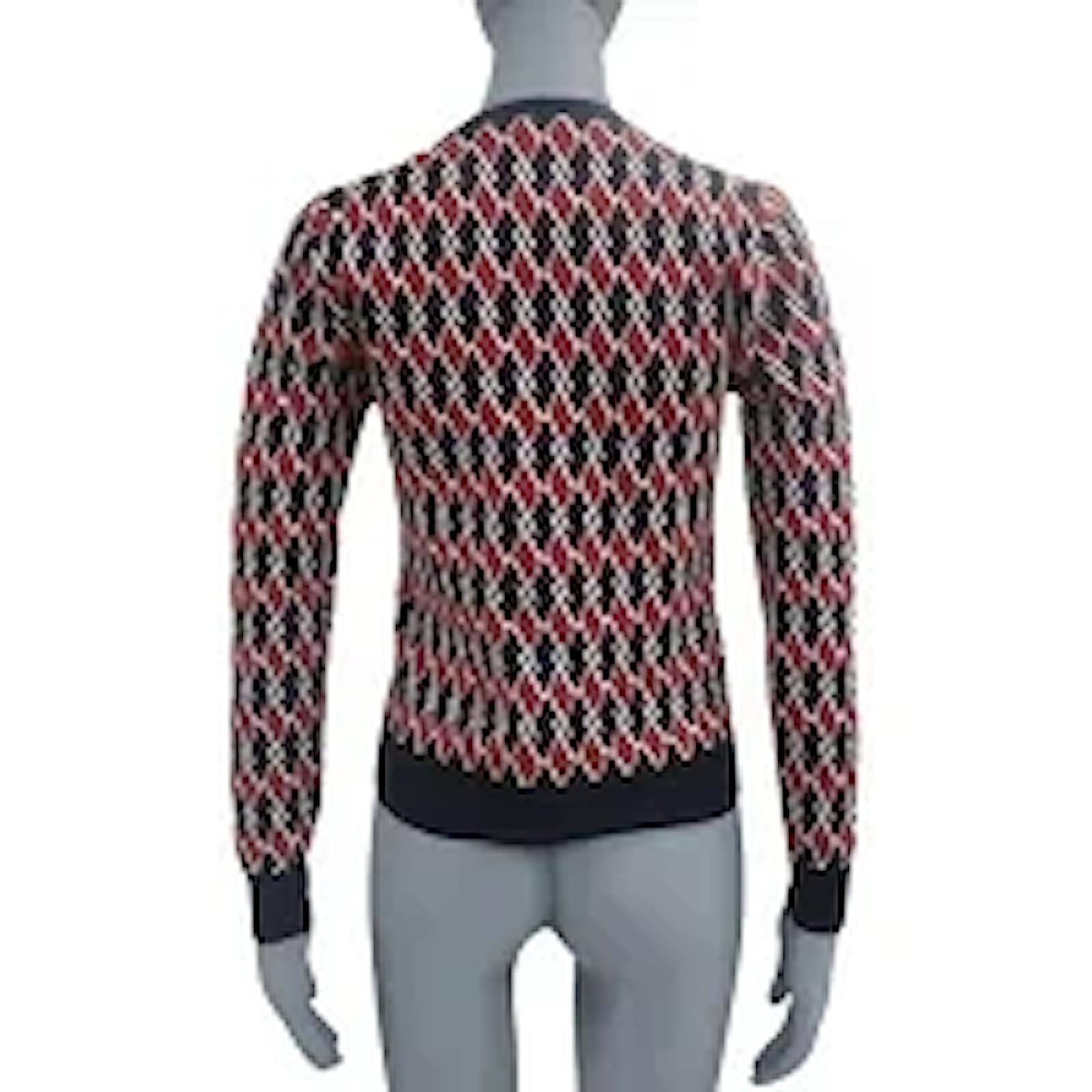トップス prada/v-neck knit V-neck knitted long-sleeve jumper | Prada | OTTODISANPIETRO