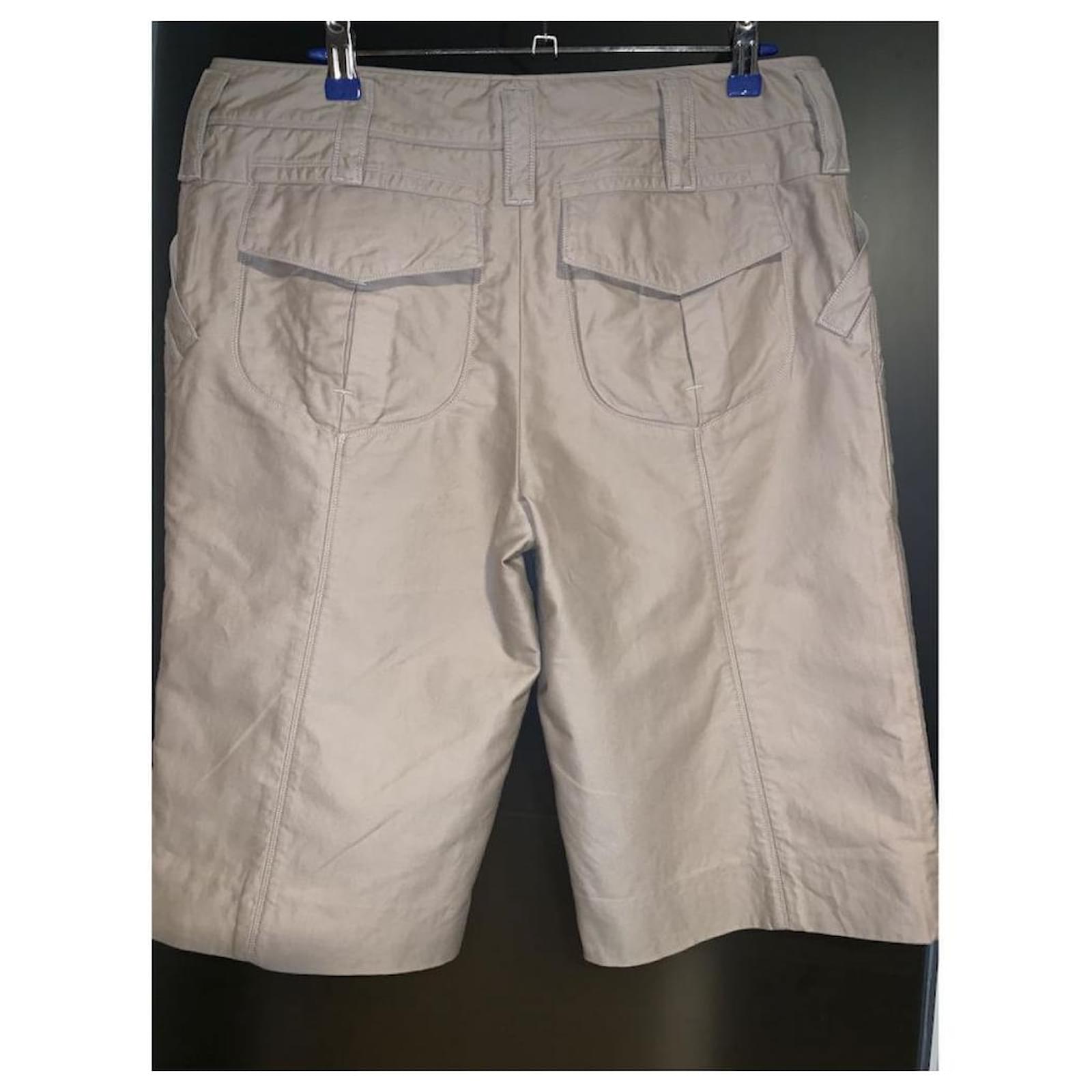 Louis Vuitton Shorts Beige Cotton ref.573251 - Joli Closet