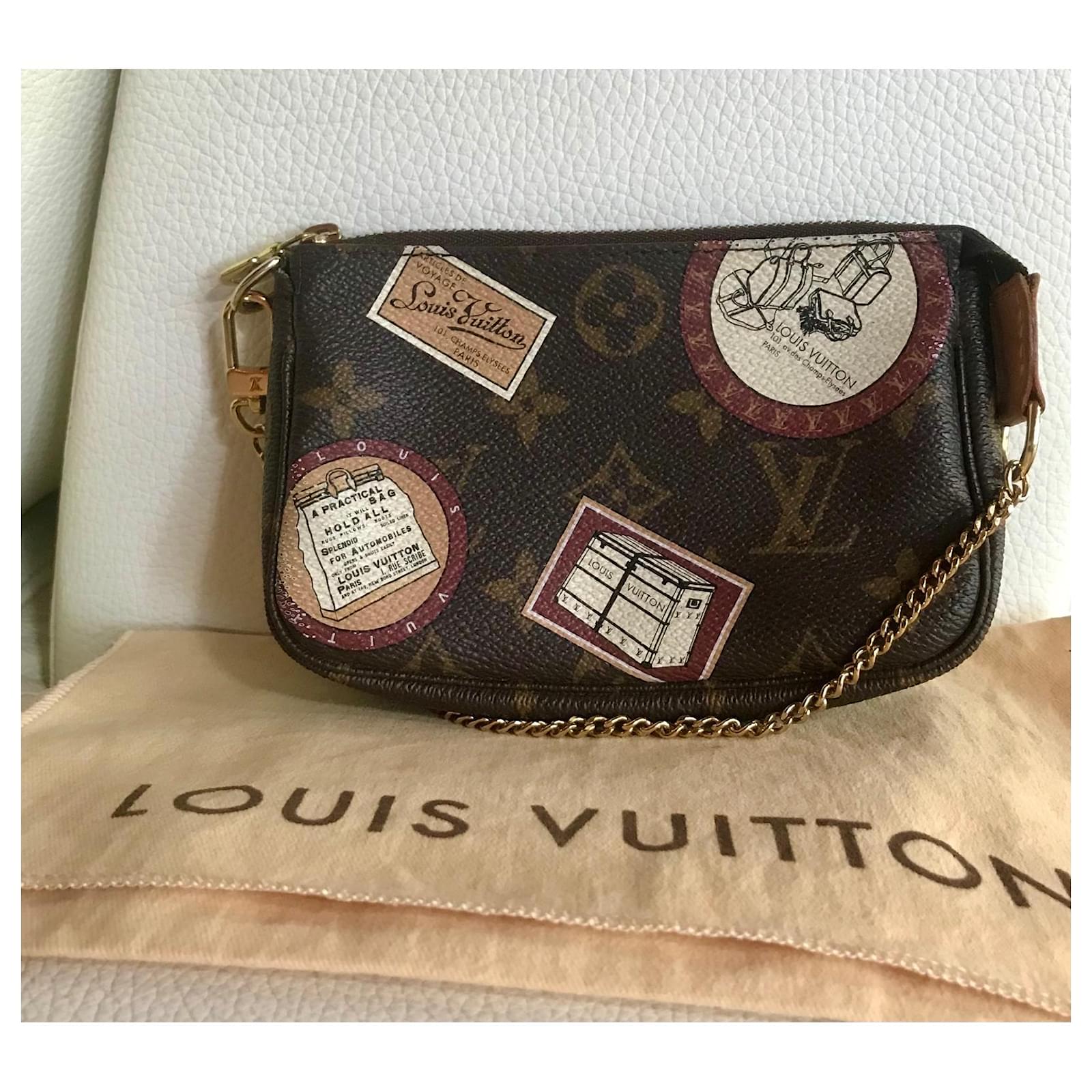 Louis Vuitton Mini pochette Accessoires Illustre Multiple colors