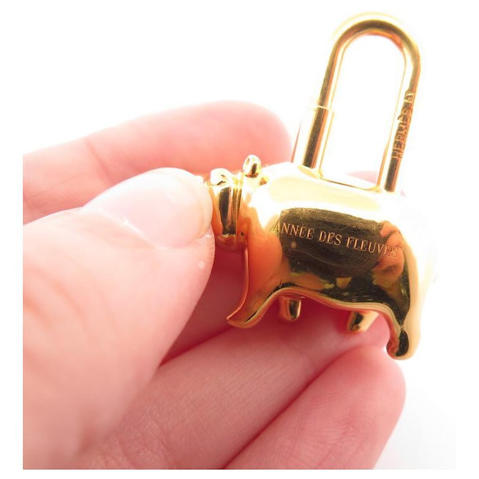 Hermès CADENAS HERMES CHARM HIPPOPOTAME ANNEE DES FLEUVES