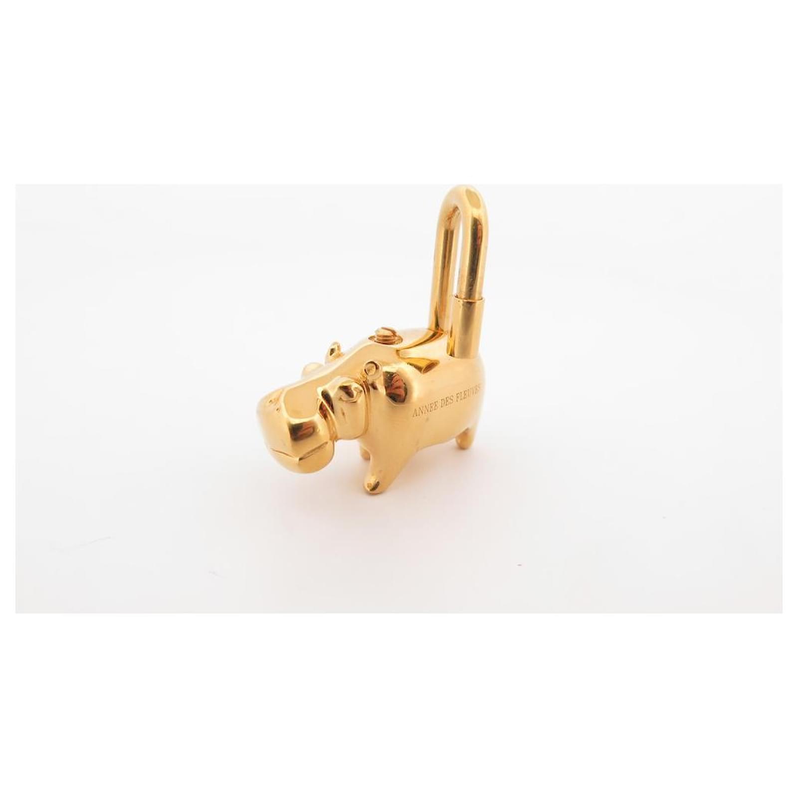 Hermès CADENAS HERMES CHARM HIPPOPOTAME ANNEE DES FLEUVES