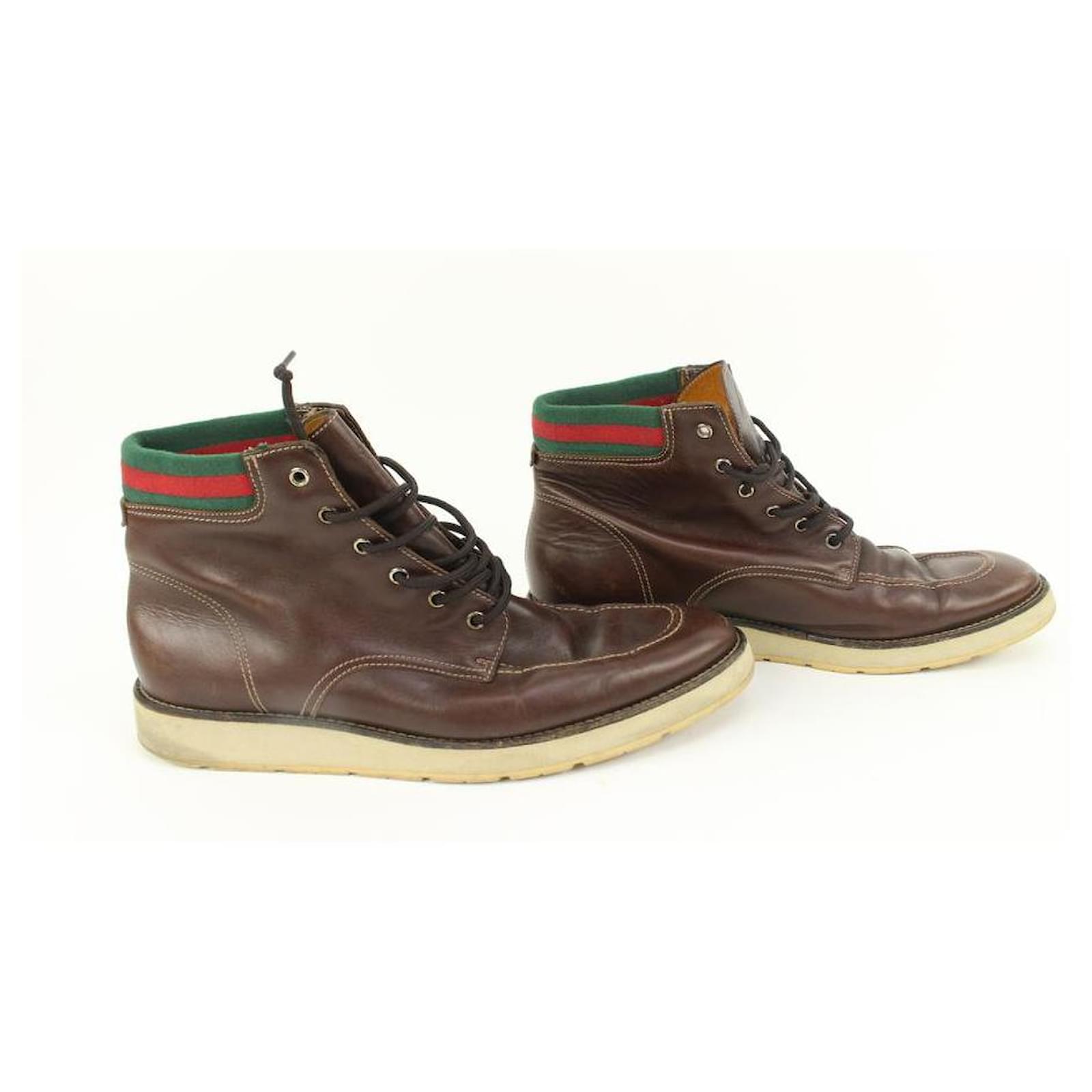 Gucci Men's Web Boots