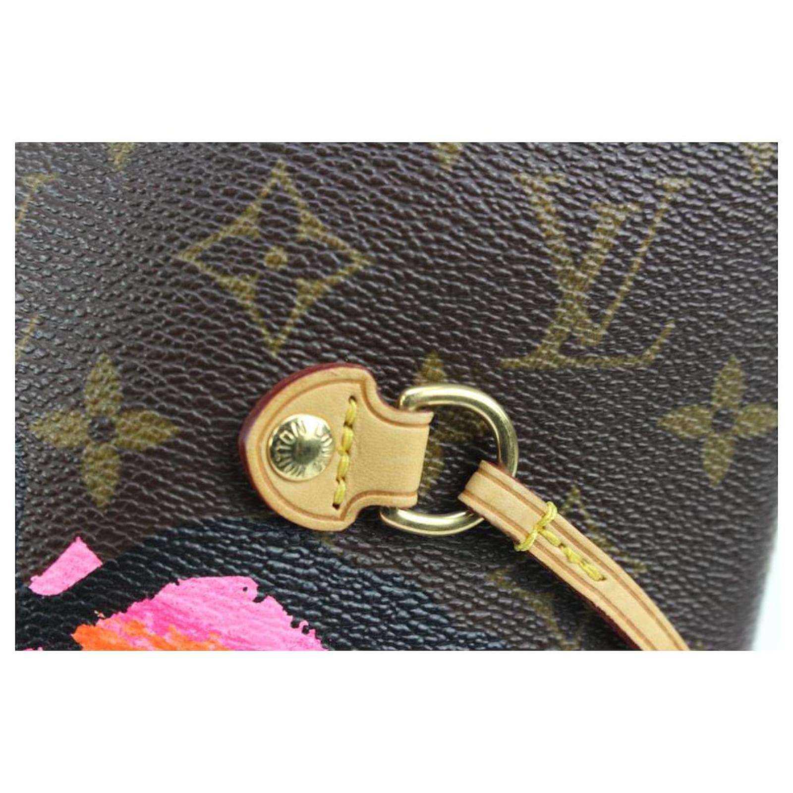 Louis Vuitton Stephen Sprouse Roses Graffiti Neverfull MM Tote 860688R  Leather ref.333389 - Joli Closet