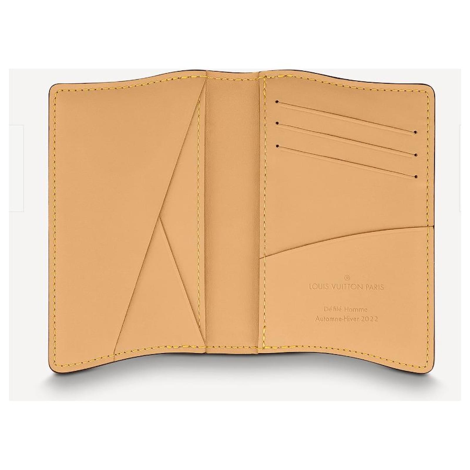 Louis Vuitton M60502 Card Case, Vertical No Gusset, Monogram, Pocket  Organizer, Braun