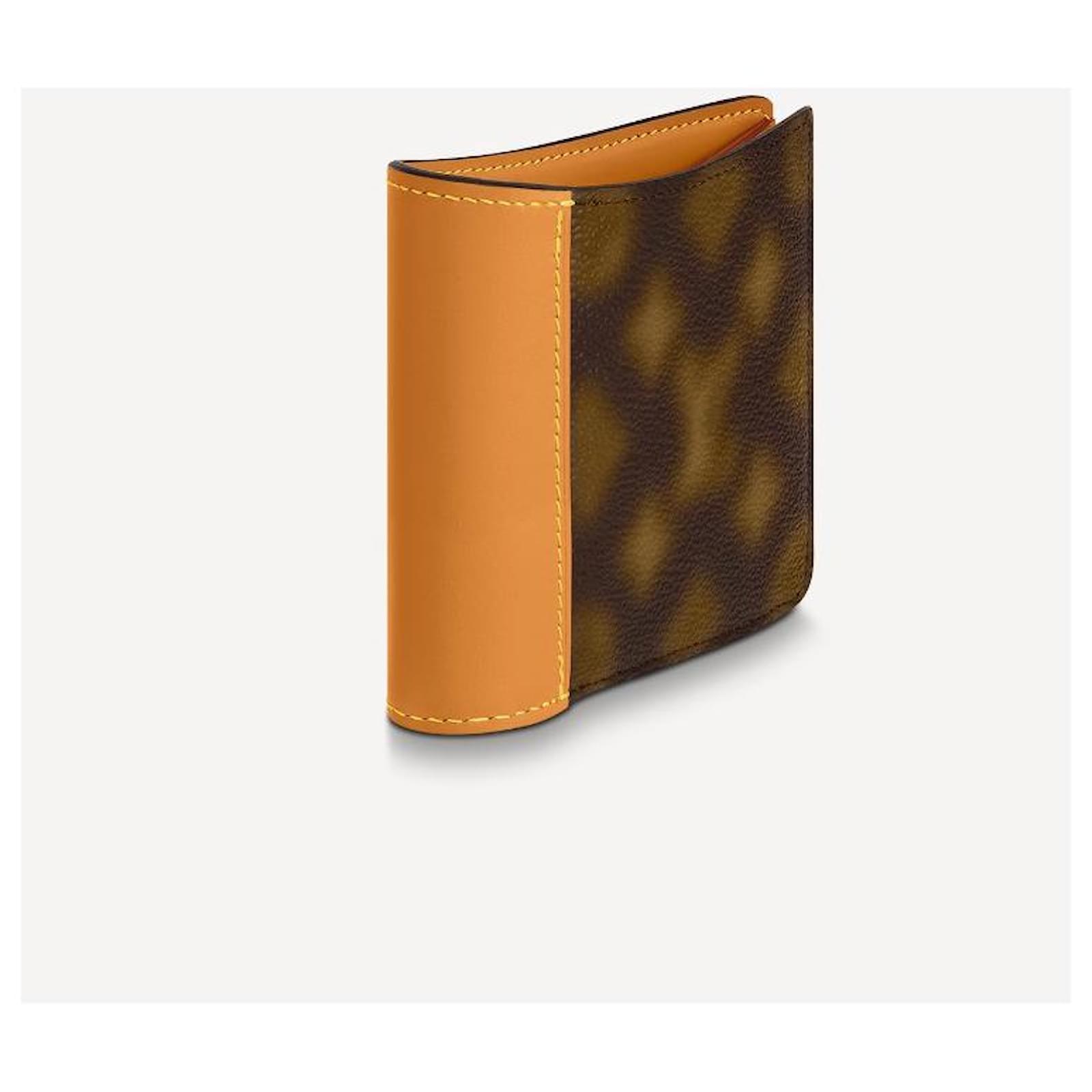 Louis Vuitton Slender Wallet Dark brown Leather ref.972261 - Joli Closet