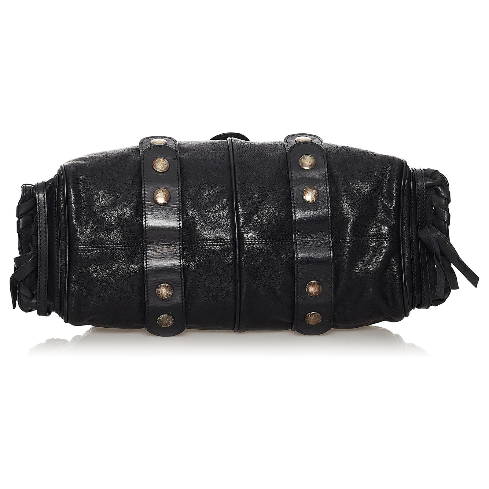 ☆美品・シリアル付☆Chloé Silverado レザーハンドバッグ ブラック Chloe Black Leather Silverado Bag Chloe | TLC