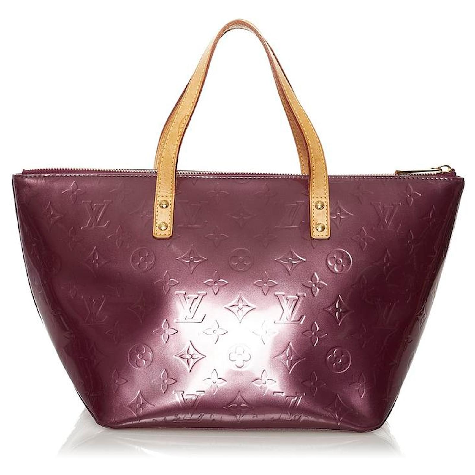 Louis Vuitton Bellevue Purple Patent leather ref.576302 - Joli Closet
